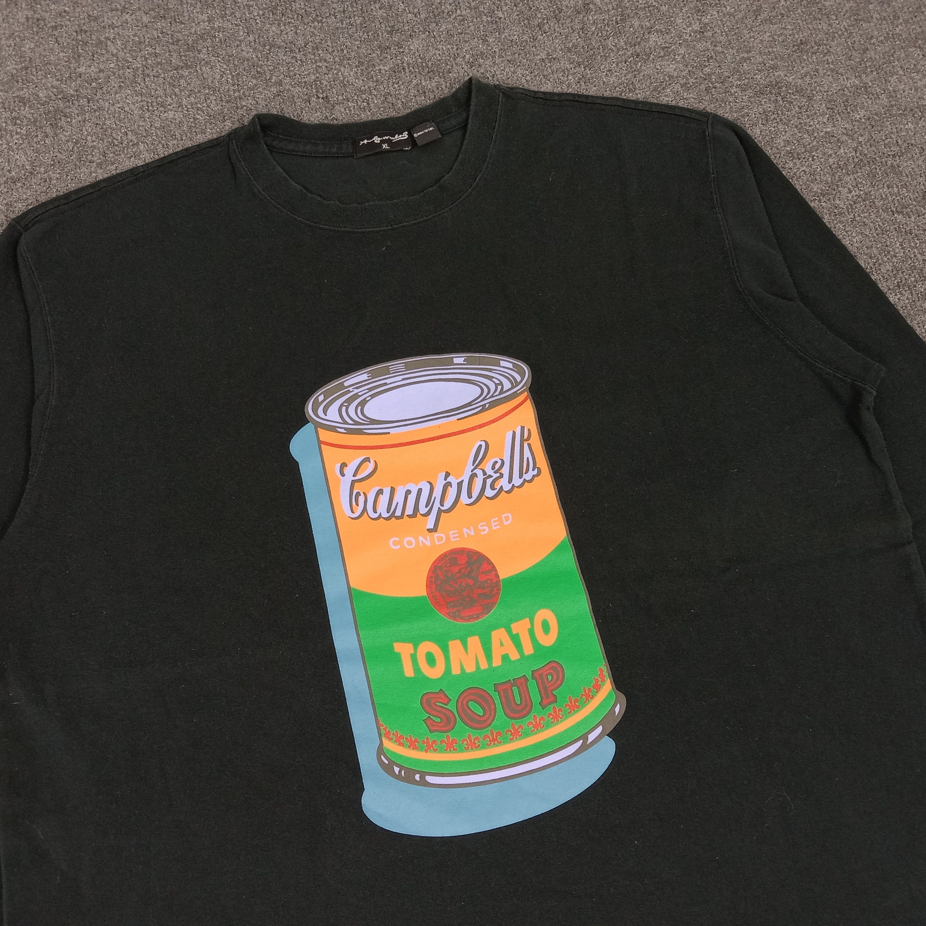 Andy Warhol Andy Warhol Soup Design Tshirt Size US L / EU 52-54 / 3 - 2 Thumbnail