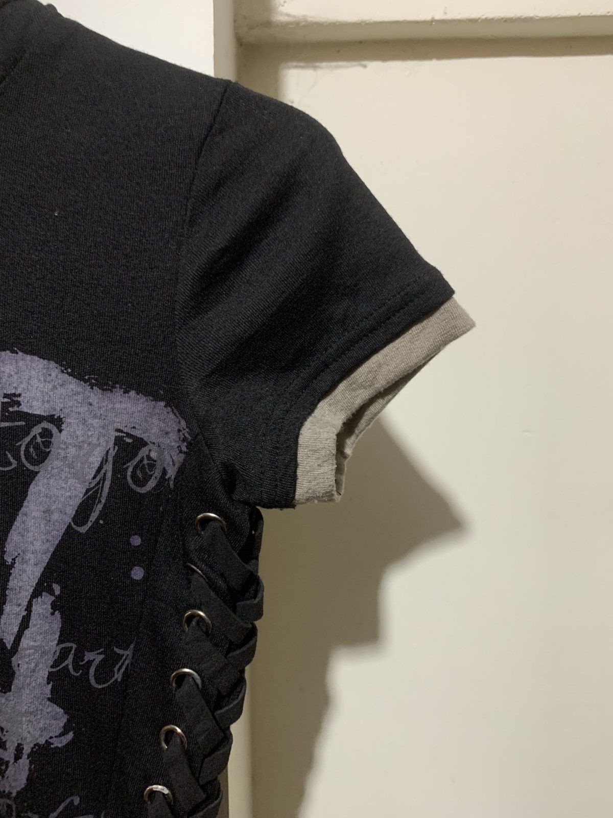 If Six Was Nine Japanese Jannis ‘ MOSTHIGH ‘ Poem Punk Grunge Tee Shirt Size M / US 6-8 / IT 42-44 - 3 Thumbnail
