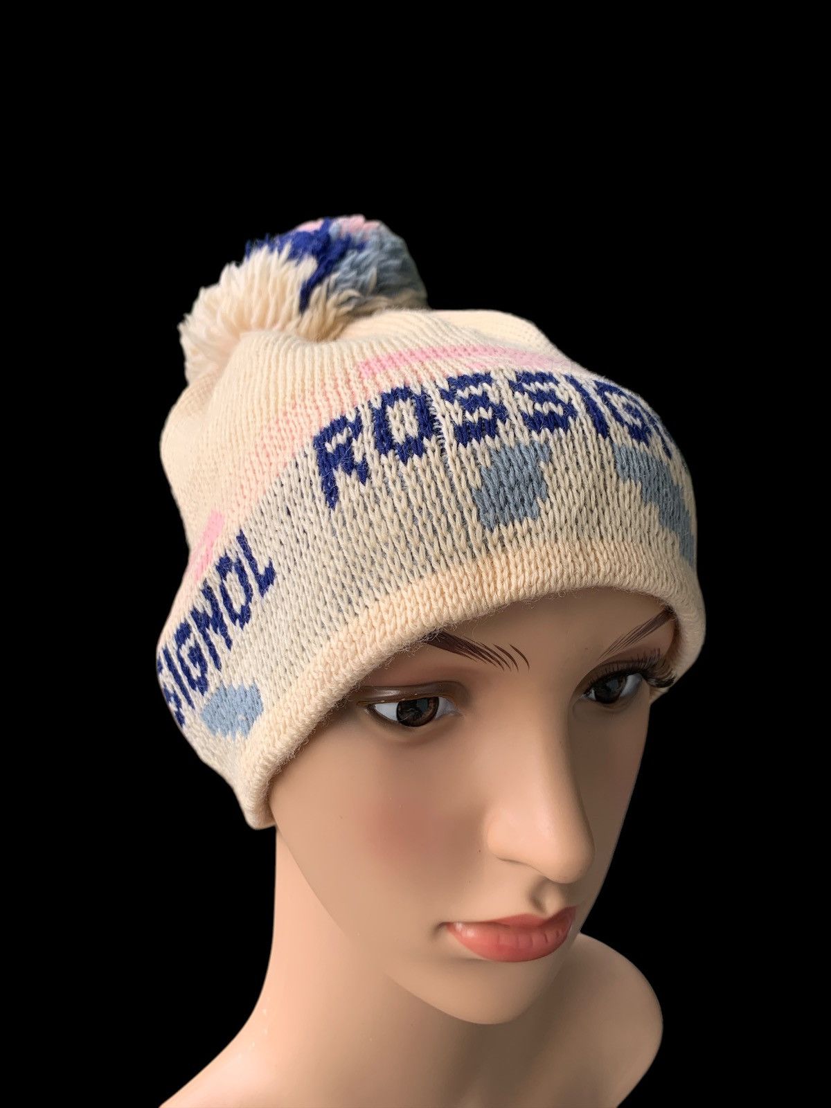 Designer × Japanese Brand Rossignol Crochet Beanie Mitsui Bussan Size ONE SIZE - 2 Thumbnail