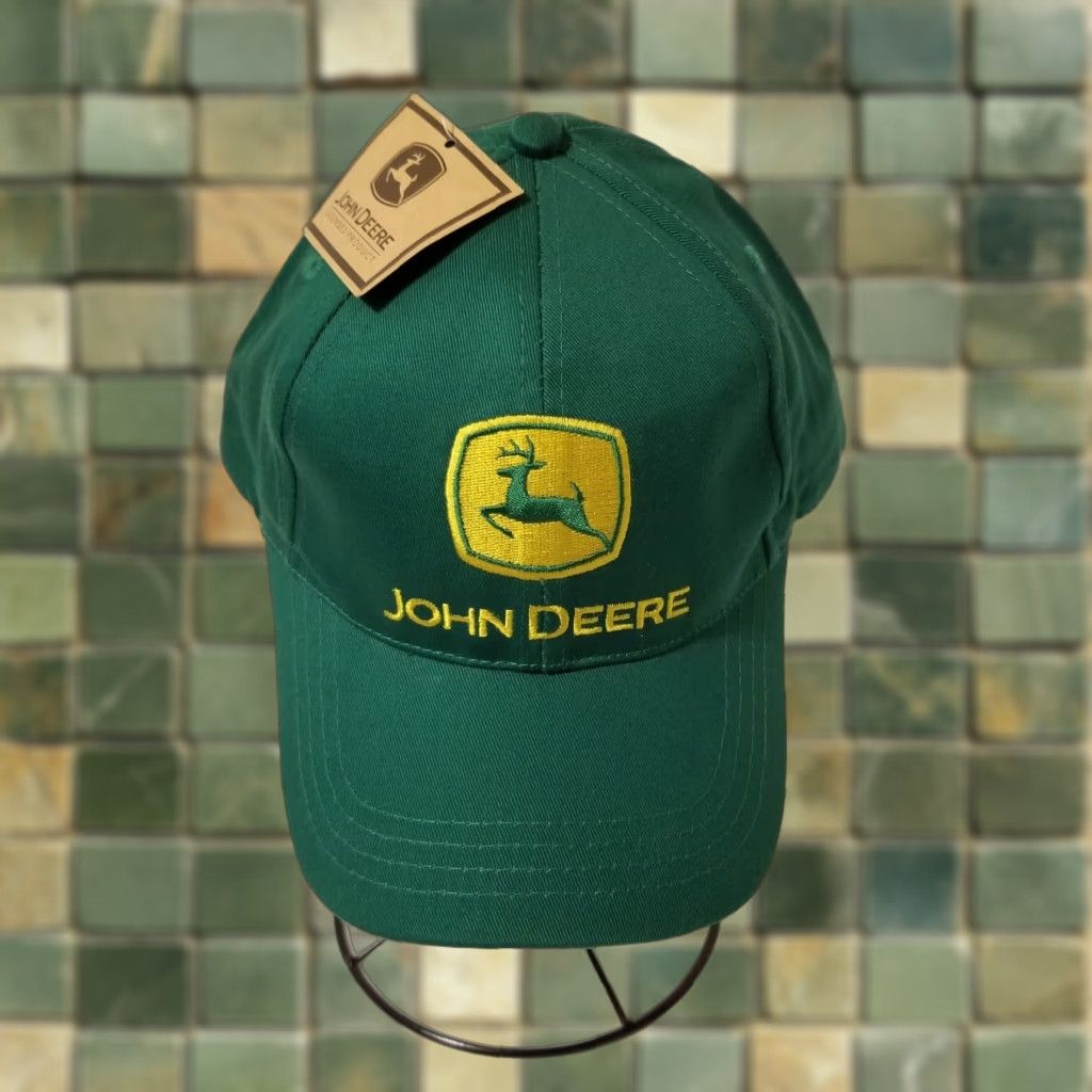 John Deere JOHN DEERE Green Snapback Hat One Size NWT Mens Size ONE SIZE - 1 Thumbnail