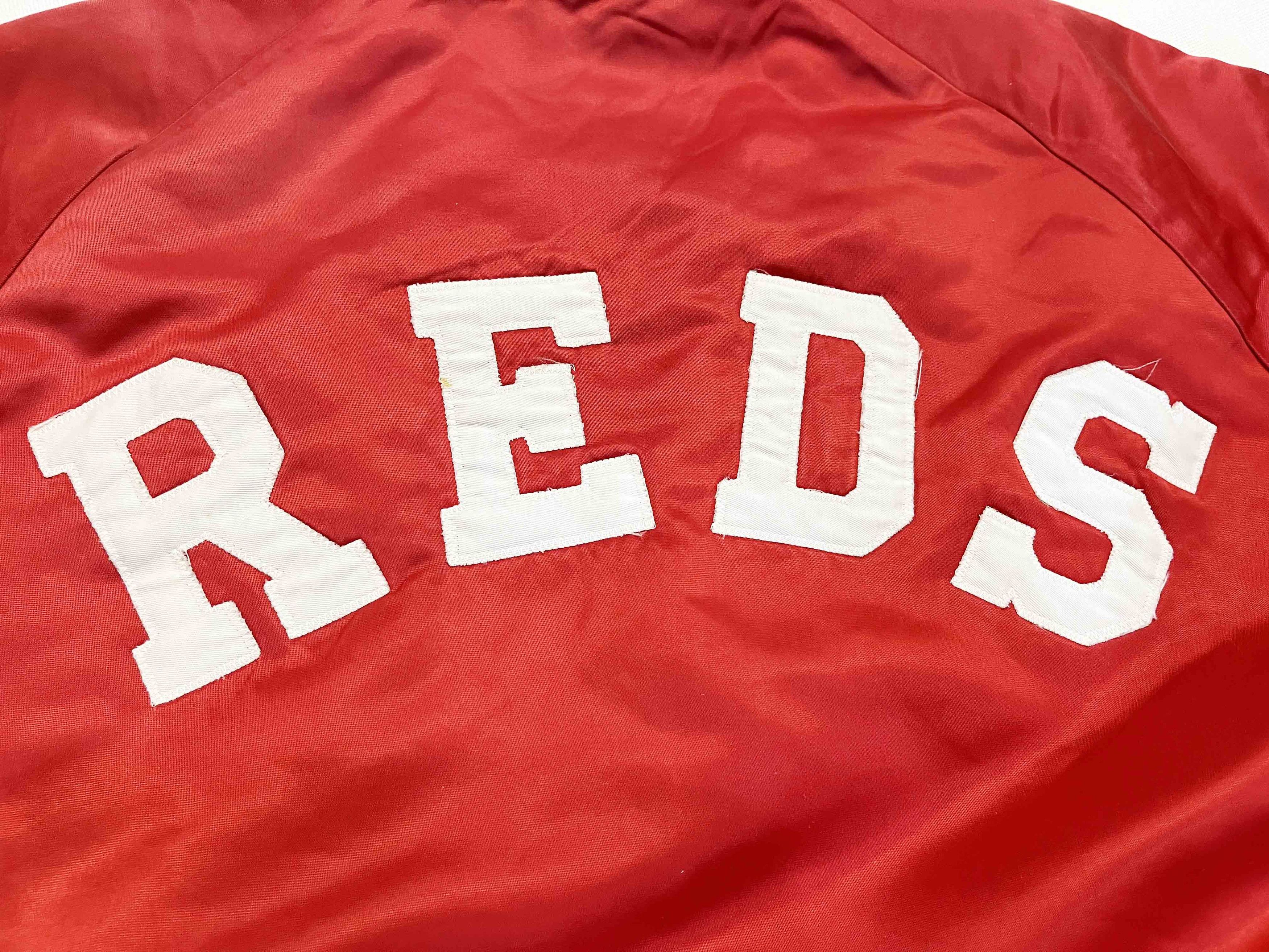 Chalk Line × MLB × Vintage Vintage Chalk Line MLB Cincinnati Reds Bomber Satin Jacket Size US M / EU 48-50 / 2 - 5 Thumbnail