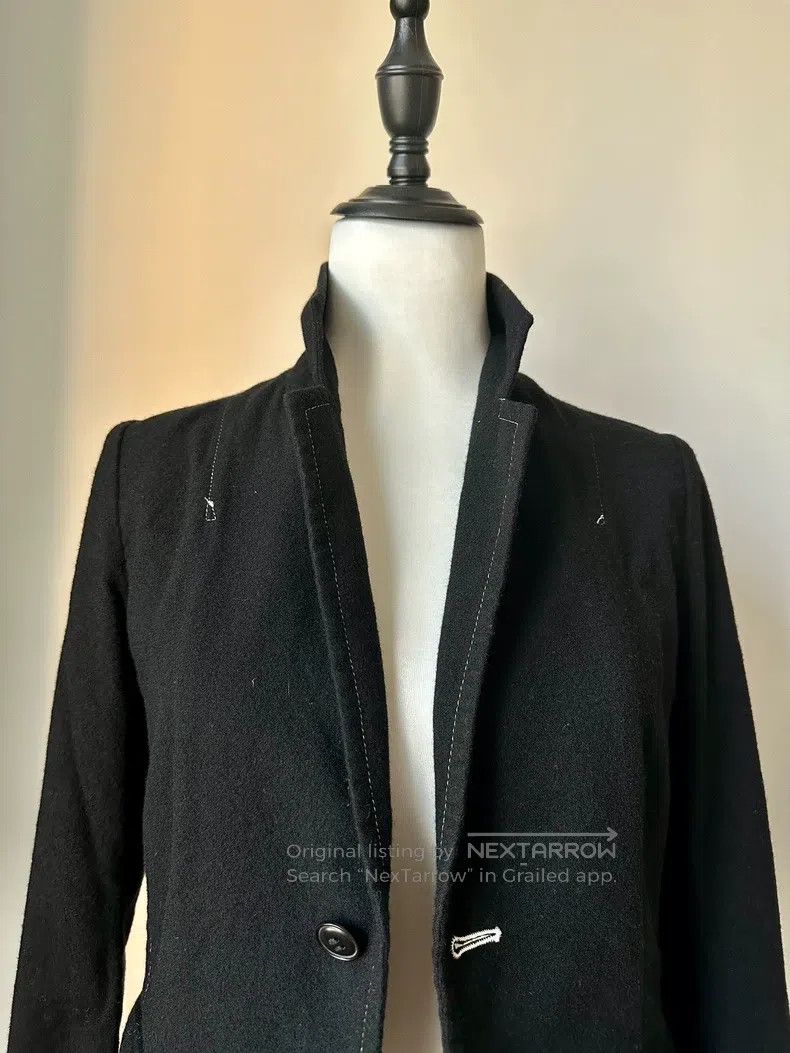 Yohji Yamamoto Yohji Yamamoto size 1 2009 AW open thread wool jacket Size S / US 4 / IT 40 - 4 Thumbnail