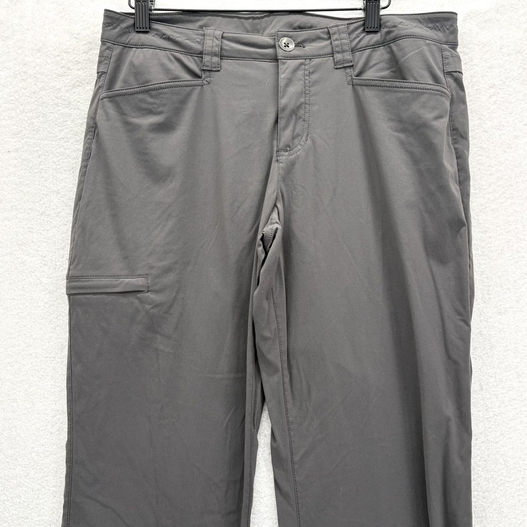 Eddie Bauer Eddie Bauer Travex Cargo Pants Womens 8 Gray Lightweight Convertible Hiking Camp Cargo Pants Womens 8 Gray Lightweight Convertible Hiking Camp Size 30" / US 8 / IT 44 - 2 Thumbnail