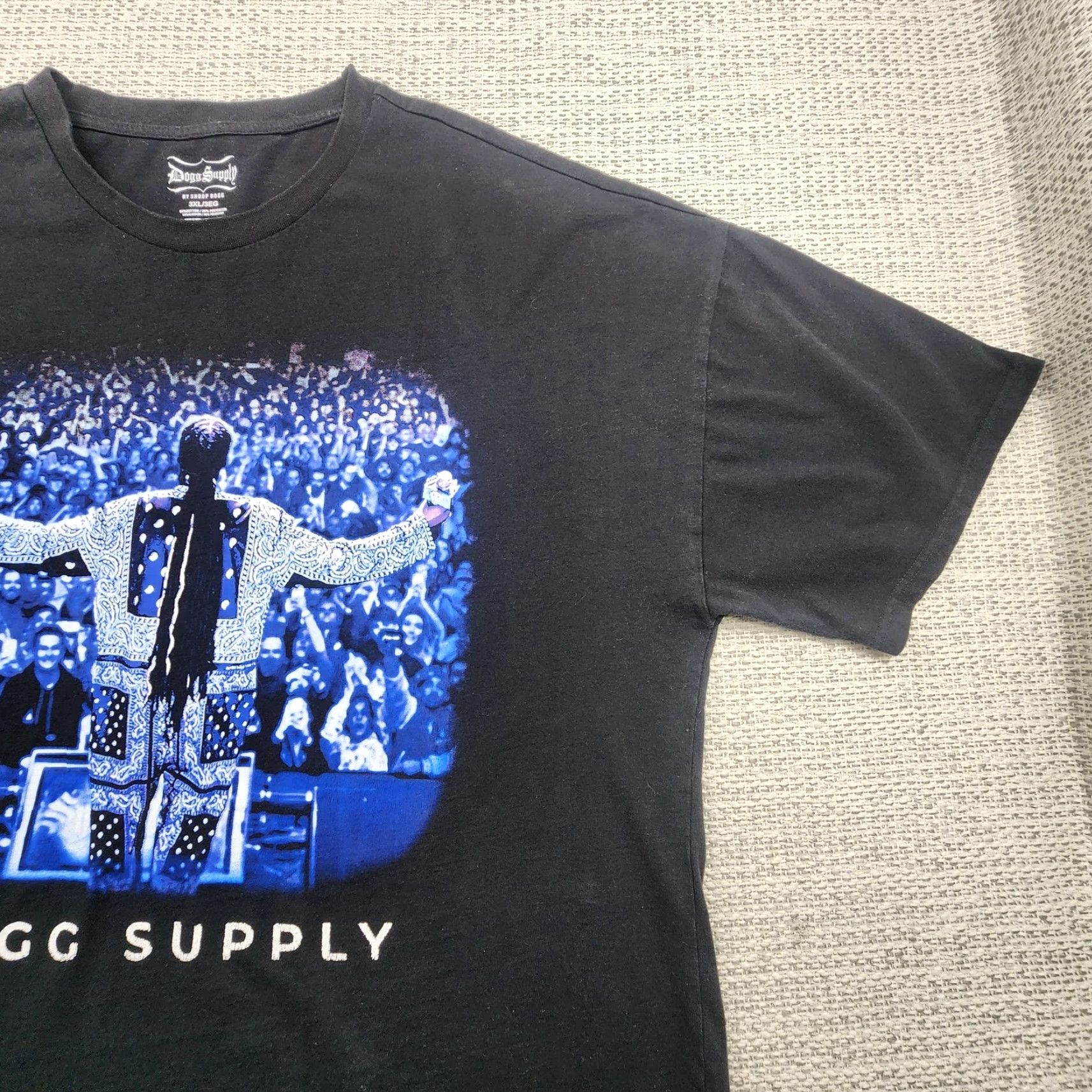 Vintage Dogg Supply Shirt Mens 3XL Black Snoop Dogg Concert Hip Hop Graphic Tee Size US XXL / EU 58 / 5 - 2 Thumbnail