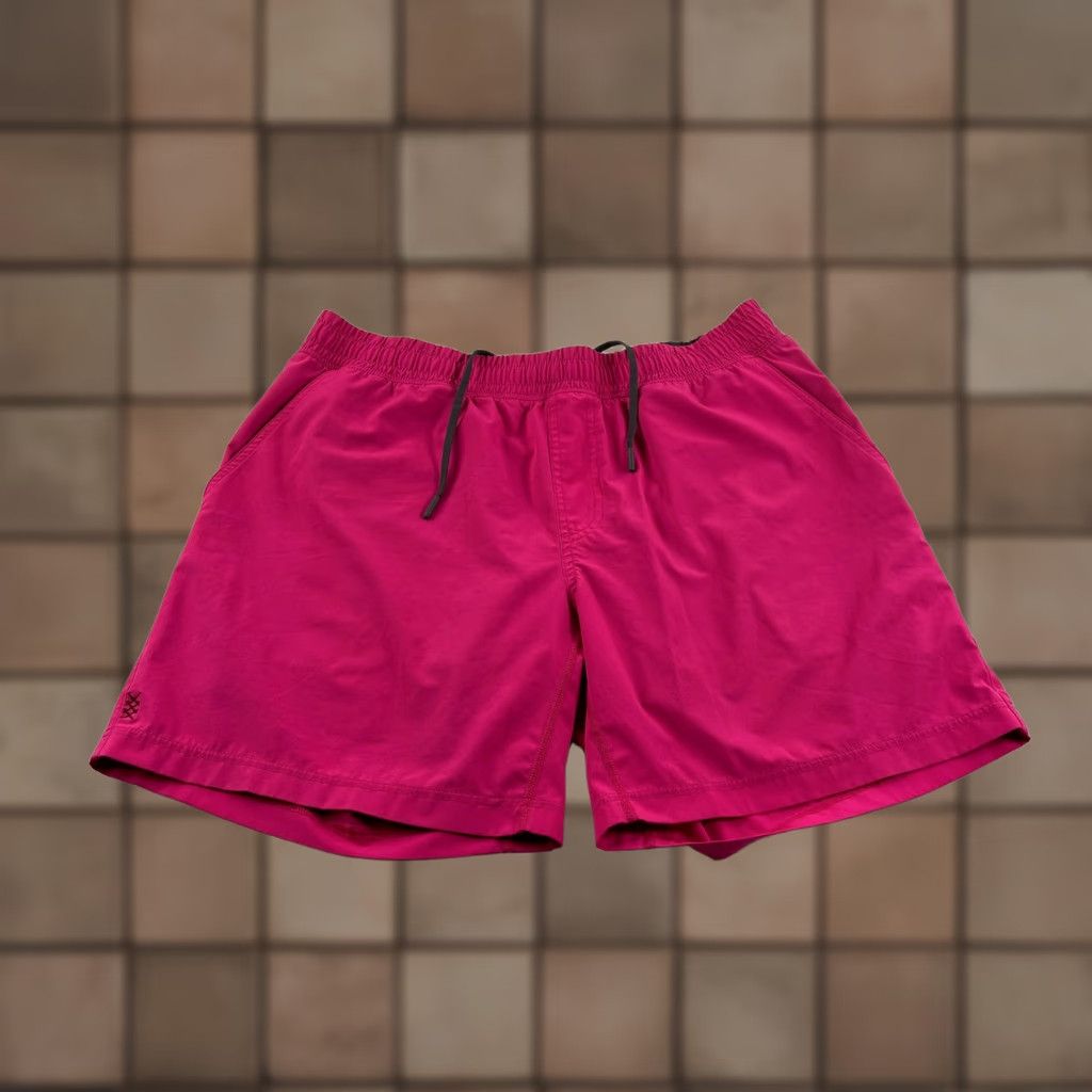 Rhone Rhone Shorts Mens Large Pink Athletic Lined Gym Training Performance Running Size US 33 - 1 Thumbnail