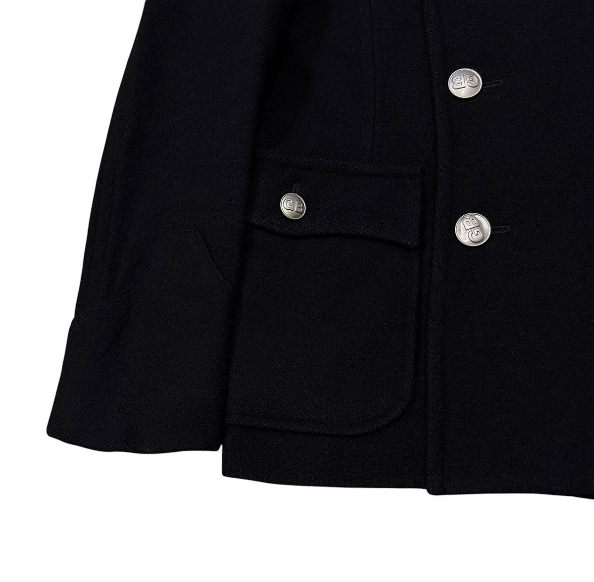 Japanese Brand Vintage GB Made In Japan Double Breast Wool Jacket Size US S / EU 44-46 / 1 - 4 Thumbnail