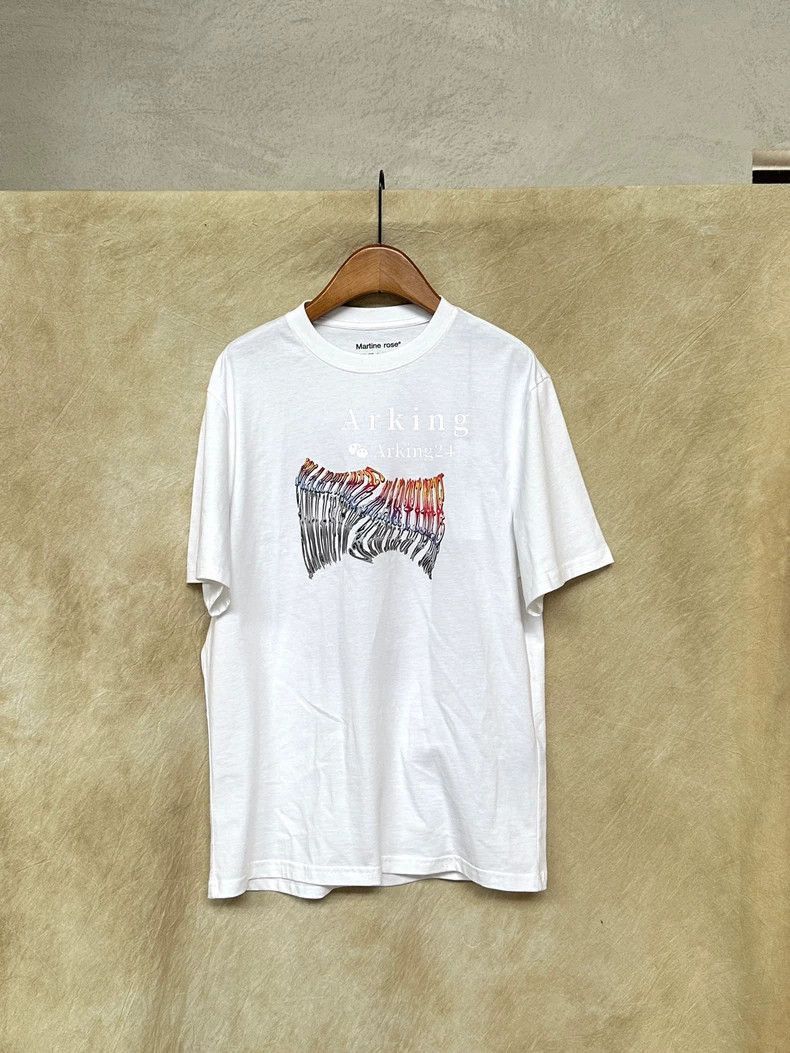 Martine Rose martine rose logo print short sleeve t-shirt Size US S / EU 44-46 / 1 - 4 Thumbnail