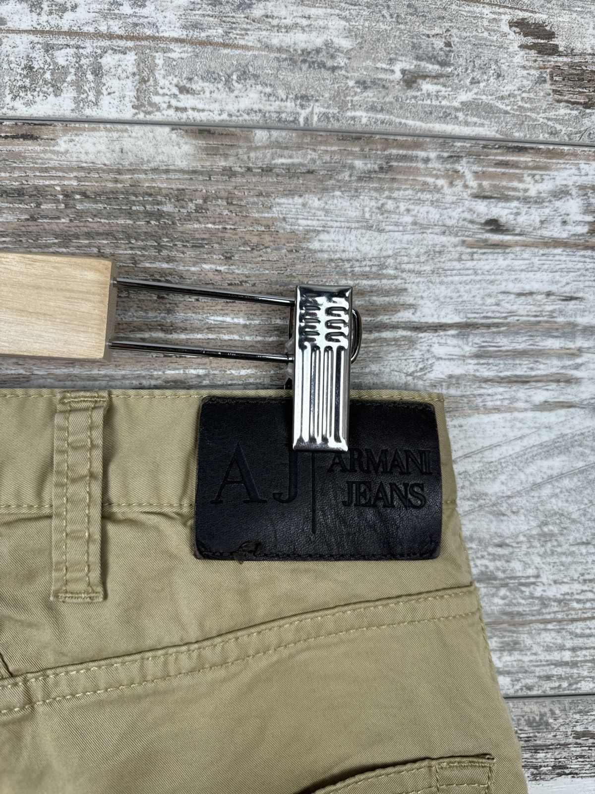 Armani Mens Armani jeans luxury pants metal logo chinos size 30 Size US 30 / EU 46 - 10 Thumbnail
