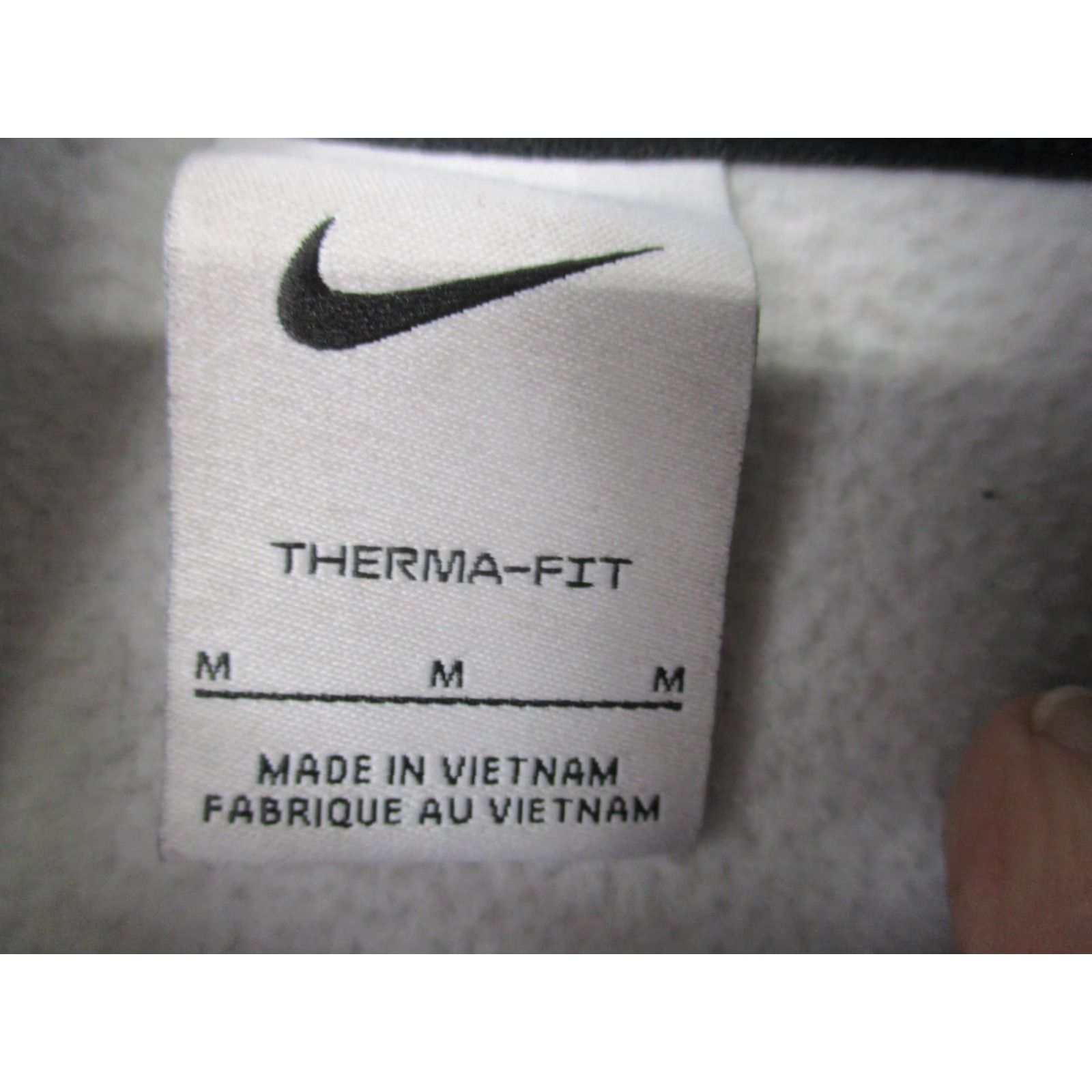 Nike Nike Hoodie Mens Medium Gray Camouflage Therma-FIT Pullover Zip Pocket DD1757-084 Size US M / EU 48-50 / 2 - 4 Thumbnail