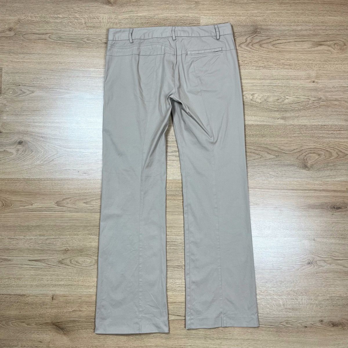 Marithe + Francois Girbaud Vintage Marithe Francois Girbaud Beige Pants Italy Y2K Size 34" / US 12 / IT 48 - 15 Thumbnail