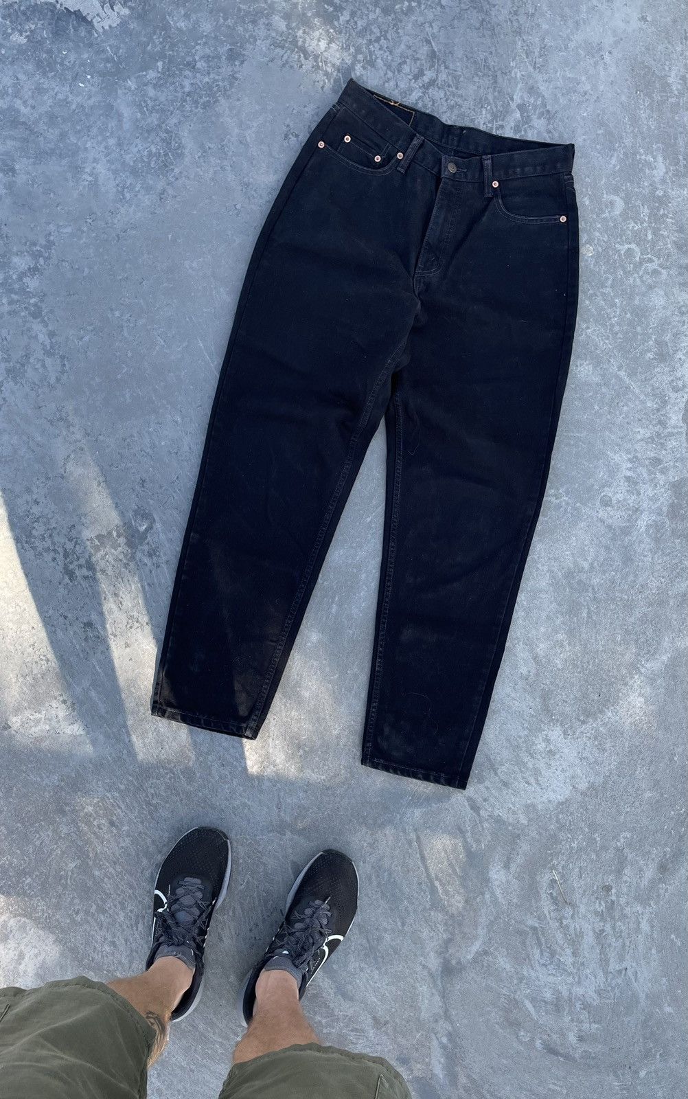 Levi's Vintage Clothing Vintage 90s Levi’s 626 Baggy Denim Sk8 Pants Y2K Jeans Size US 32 / EU 48 - 5 Thumbnail