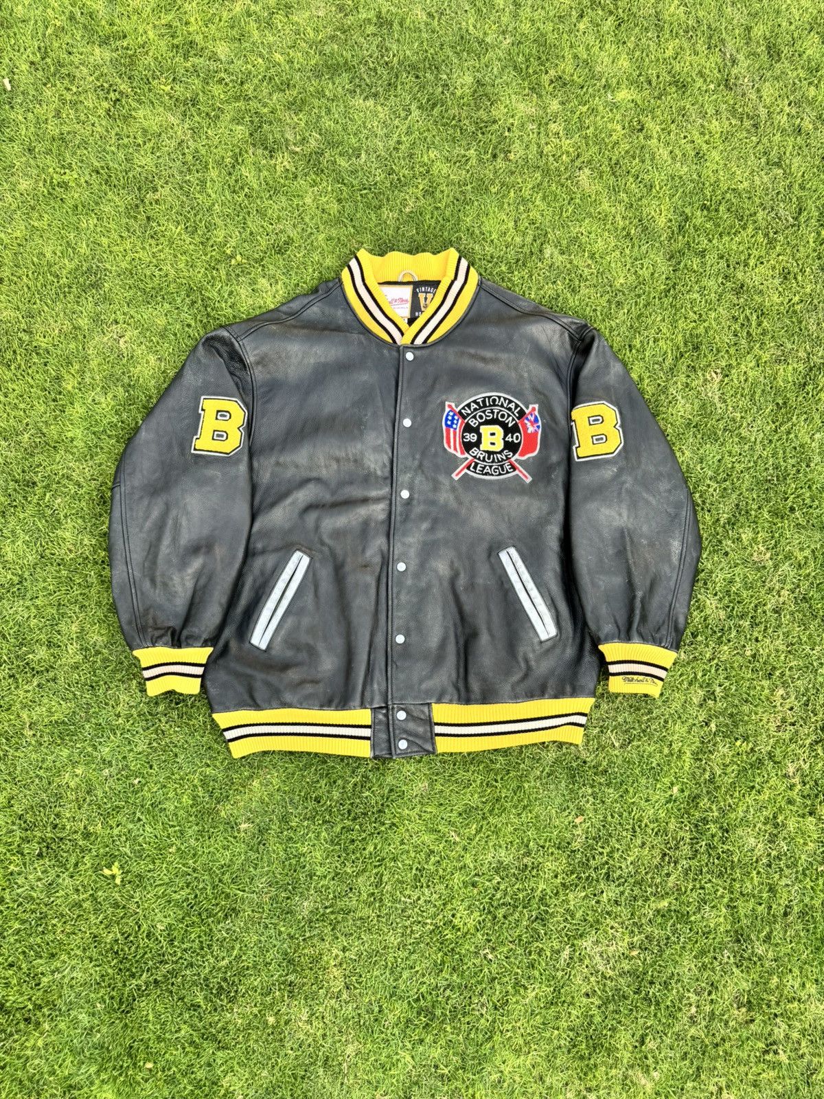vintage Mitchell & Ness Boston Bruins NHL 1939