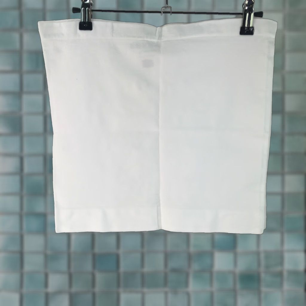 Vintage Womens Collection Regular Fit Off Shoulder Cropped White Tube Top Size Large Size L / US 10 / IT 46 - 1 Thumbnail