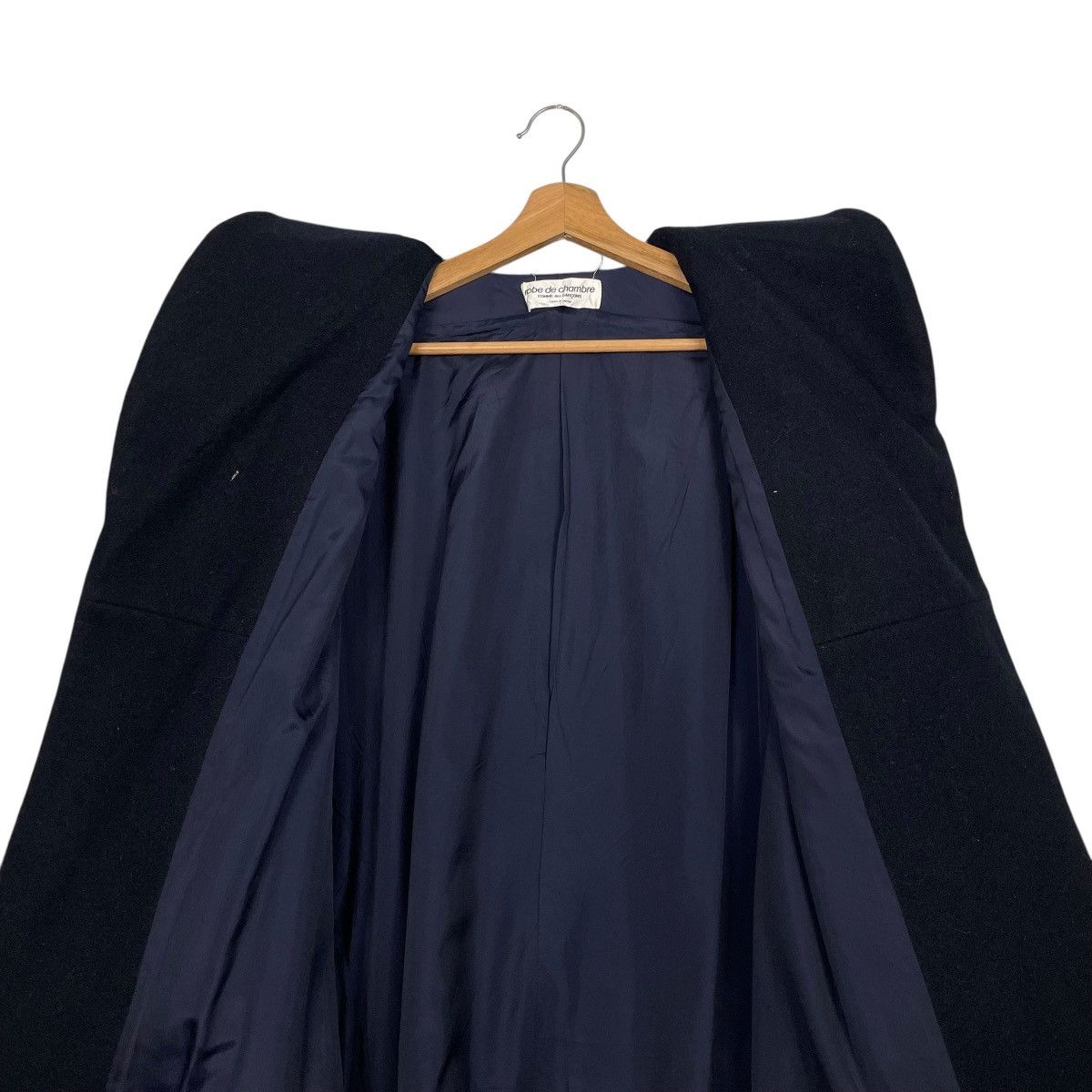Comme des Garcons Vintage AD1996 Comme Des Garcons Robe De Chambre Overcoat Size L / US 10 / IT 46 - 13 Thumbnail