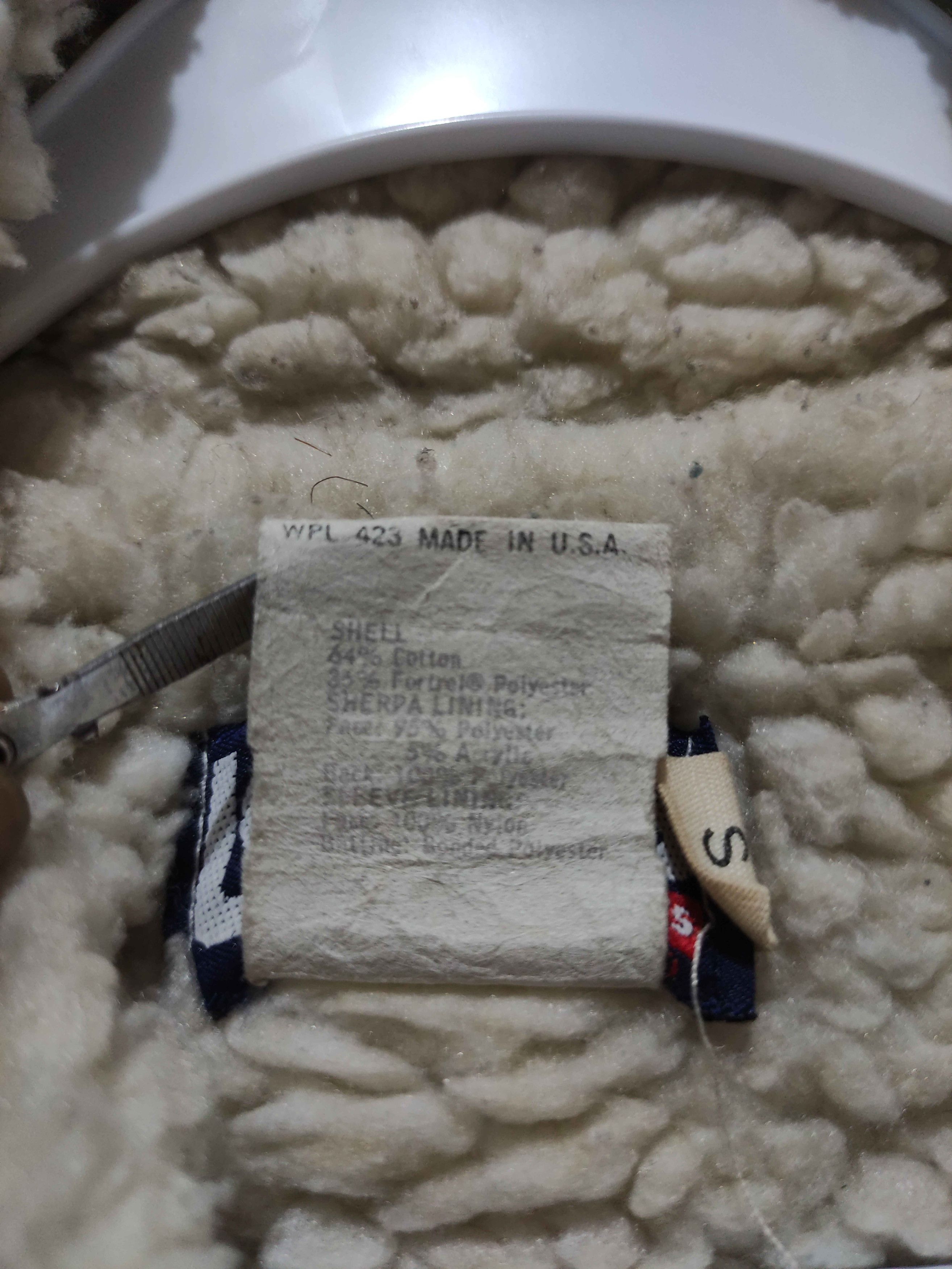 Levi's Vintage 1970's Levis Sherpa Lined Trucker Jacket Size US S / EU 44-46 / 1 - 6 Thumbnail