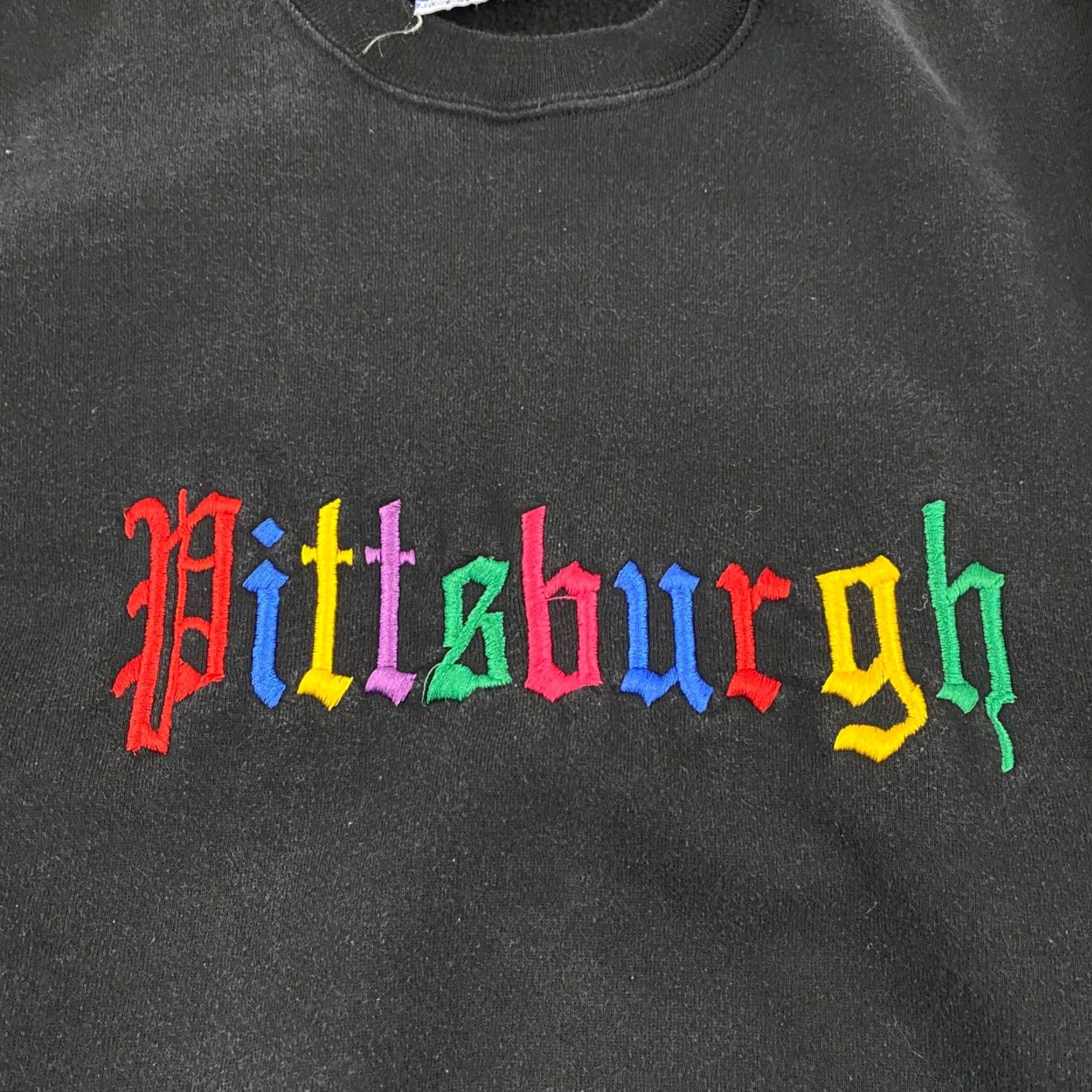 MLB VINTAGE The Game Pittsburg Pirates Sweatshirt Mens L/XL Crewneck Black MLB Coat Overcoat Size US L / EU 52-54 / 3 - 2 Thumbnail