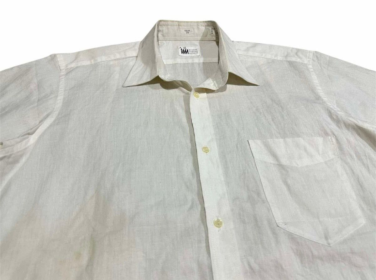 Issey Miyake 🔥Vintage IM Issey Miyake Shirt Short Sleeve Size US L / EU 52-54 / 3 - 1 Thumbnail