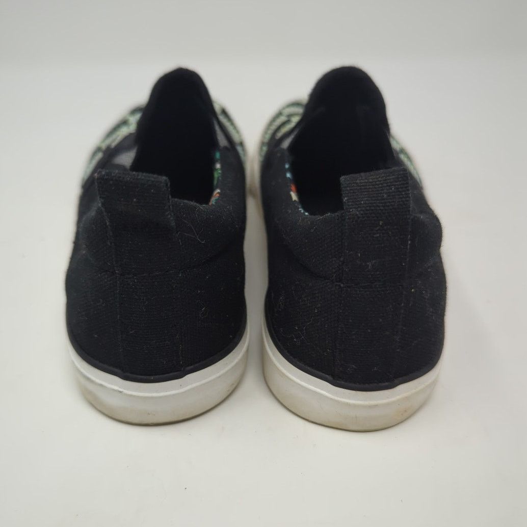 Other Sports Word Checkered Bling Canvas Black White Deck Size 5 Size US 5 / IT 35 - 5 Thumbnail