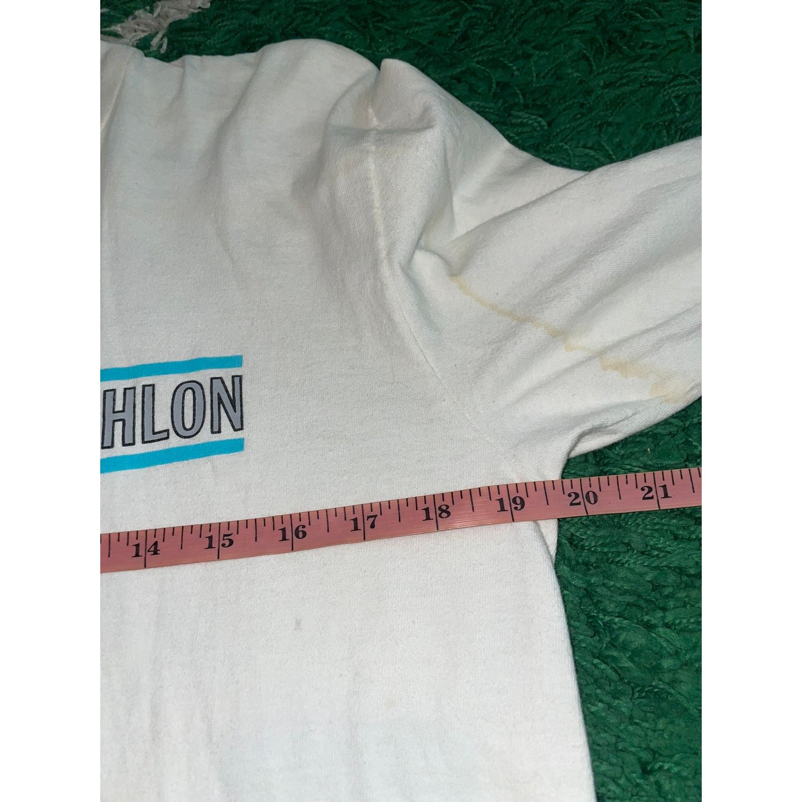 Vintage Vintage Short Course Triathlon Long Sleeve Shirt Tee VTG M Size US M / EU 48-50 / 2 - 10 Thumbnail