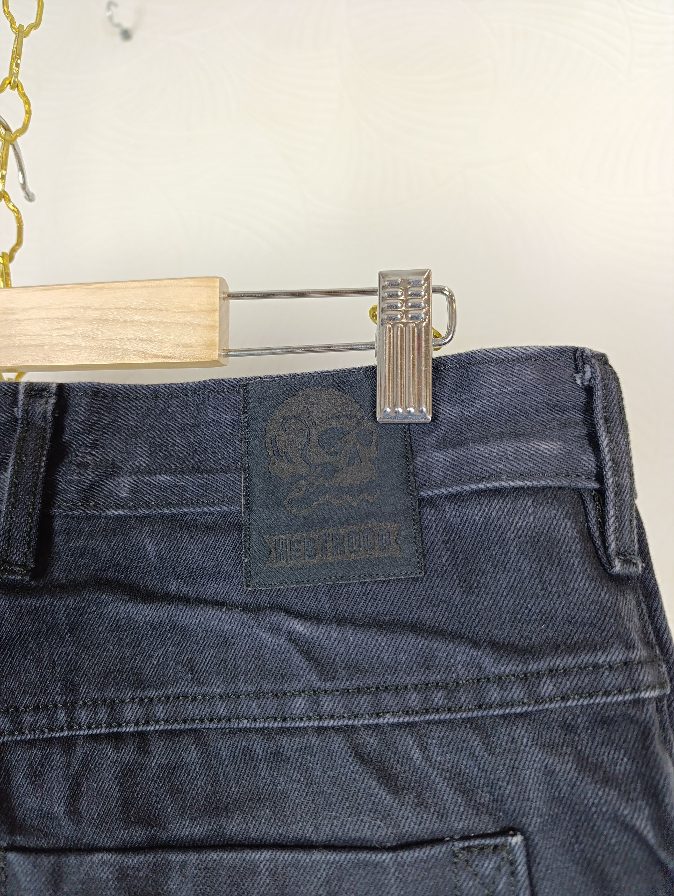 Other HEBTROCO CANDIANI DENIM JEANS ITALY JET DESIGNER Size US 36 / EU 52 - 3 Thumbnail