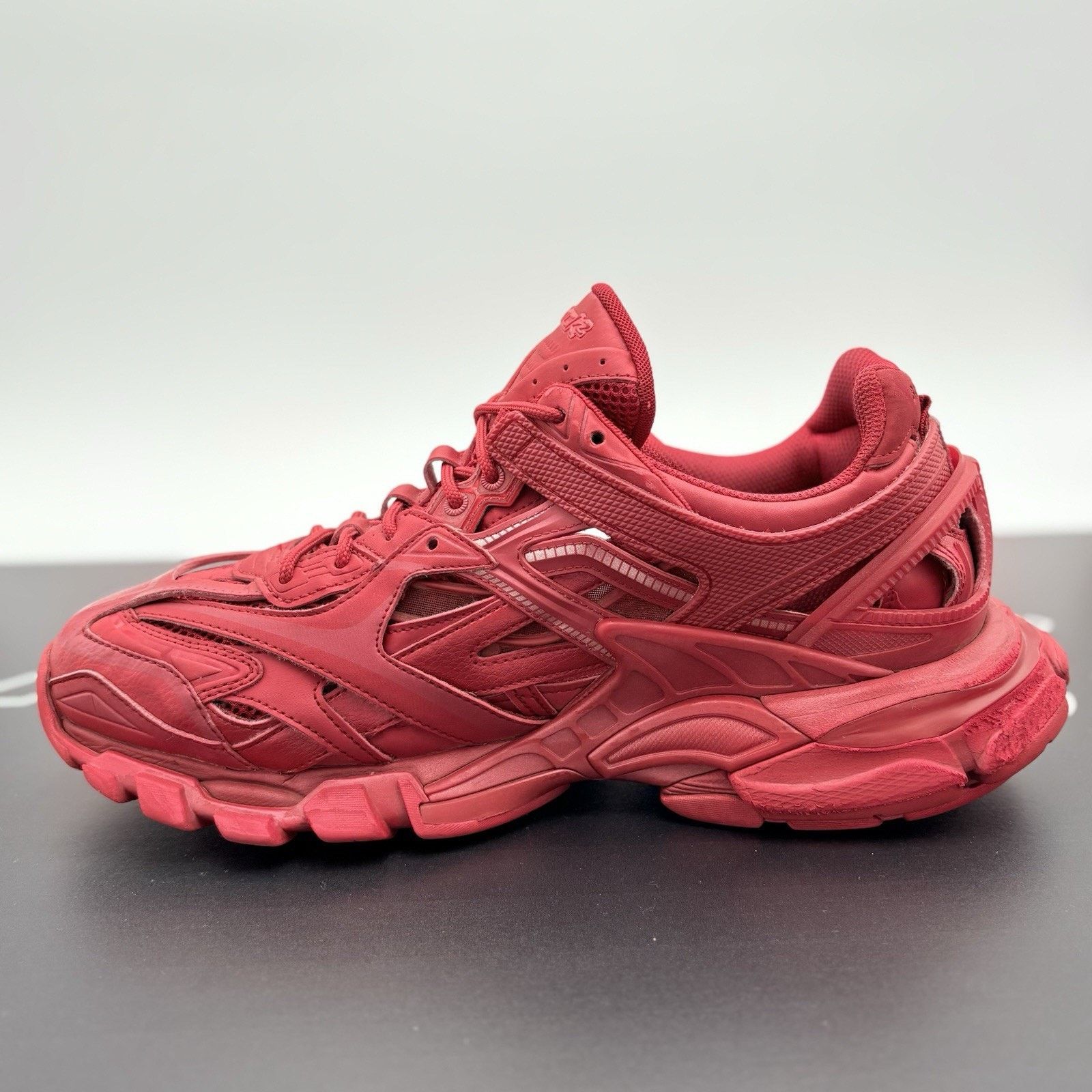 Balenciaga Balenciaga Track.2 ' Red ' | GOOD CONDITION! Size US 11 / EU 44 - 4 Thumbnail