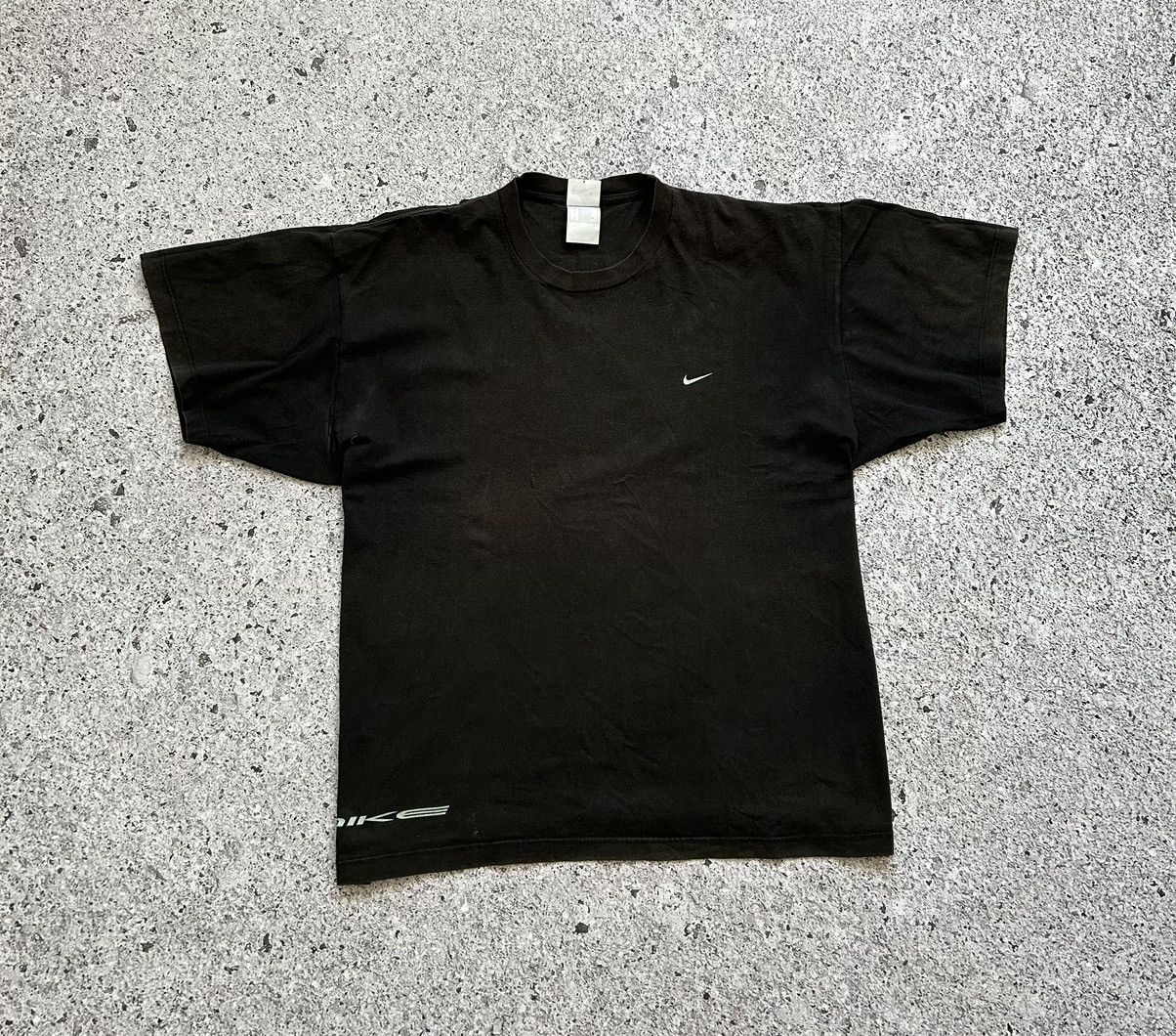 Nike × Vintage Vintage 80s/90s Nike Center Big Logo Swoosh Design T-Shirt Size US XXL / EU 58 / 5 - 4 Thumbnail
