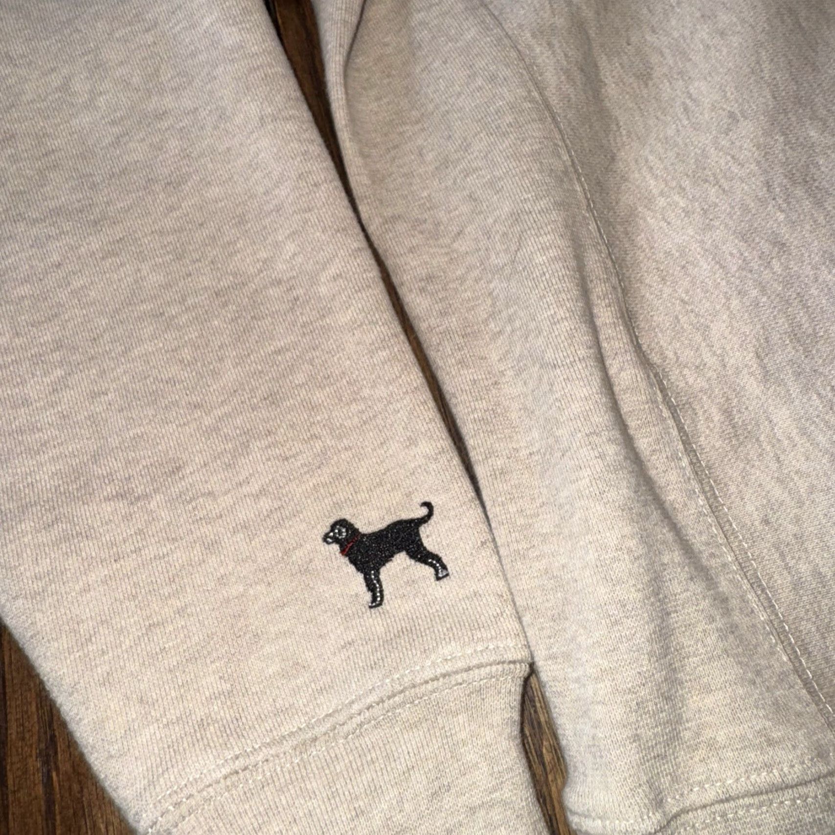 Vintage The Black Dog Sweatshirt Mens XS Beige Appliqué Fisherman Heavy Embroidered Size US XS / EU 42 / 0 - 8 Thumbnail