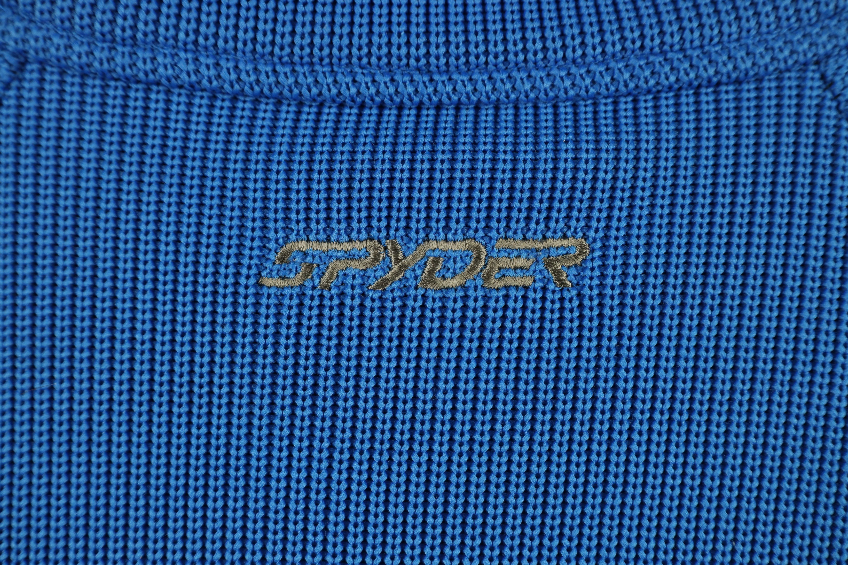 Spyder × Vintage Spyder Spell Out Heavyweight Ribbed Knit Ski Jacket Fleece Size US S / EU 44-46 / 1 - 13 Thumbnail