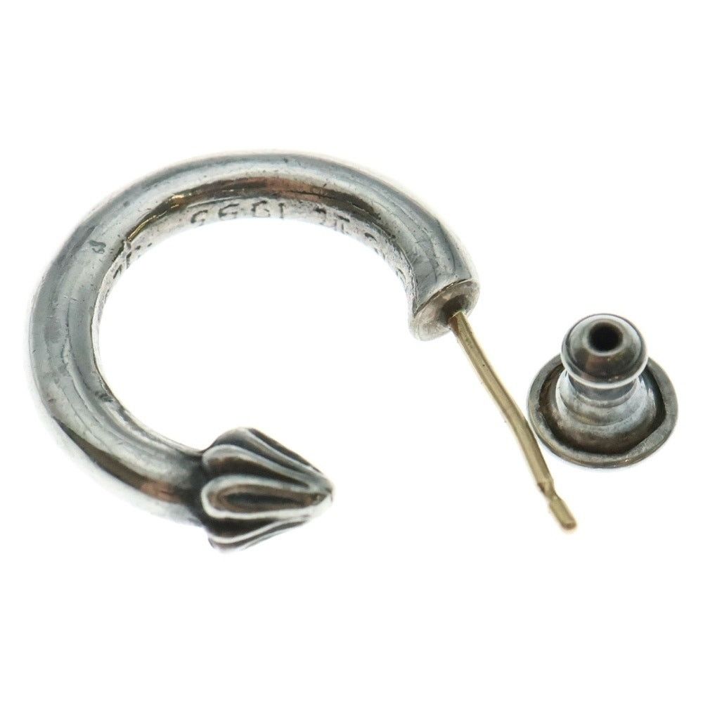 Chrome Hearts Chrome Hearts Plain Hoop Earring Silver BCA101 Size ONE SIZE - 6 Thumbnail