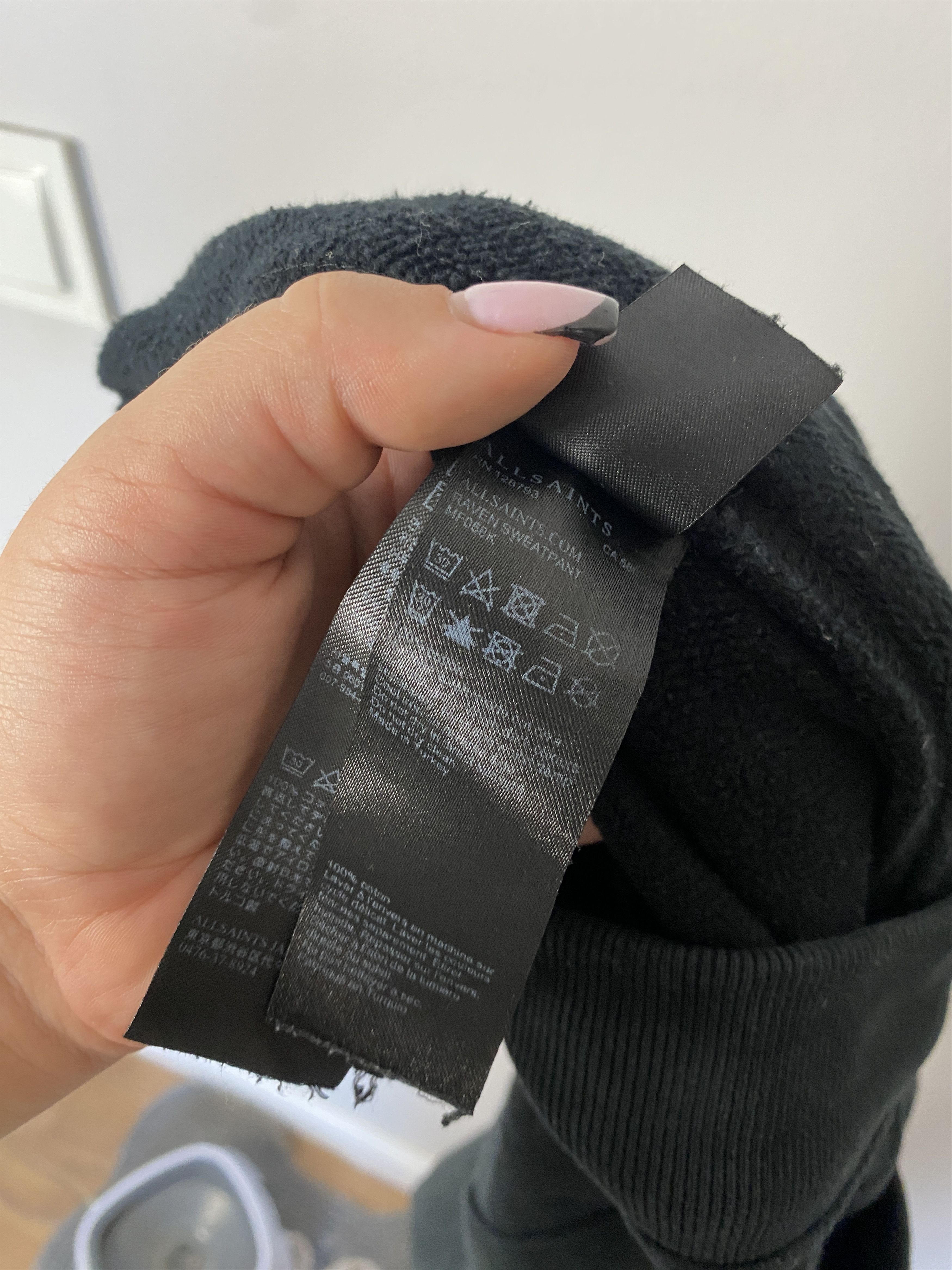 Allsaints All Saints Raven Sweatpants joggers cotton Size US 32 / EU 48 - 6 Thumbnail
