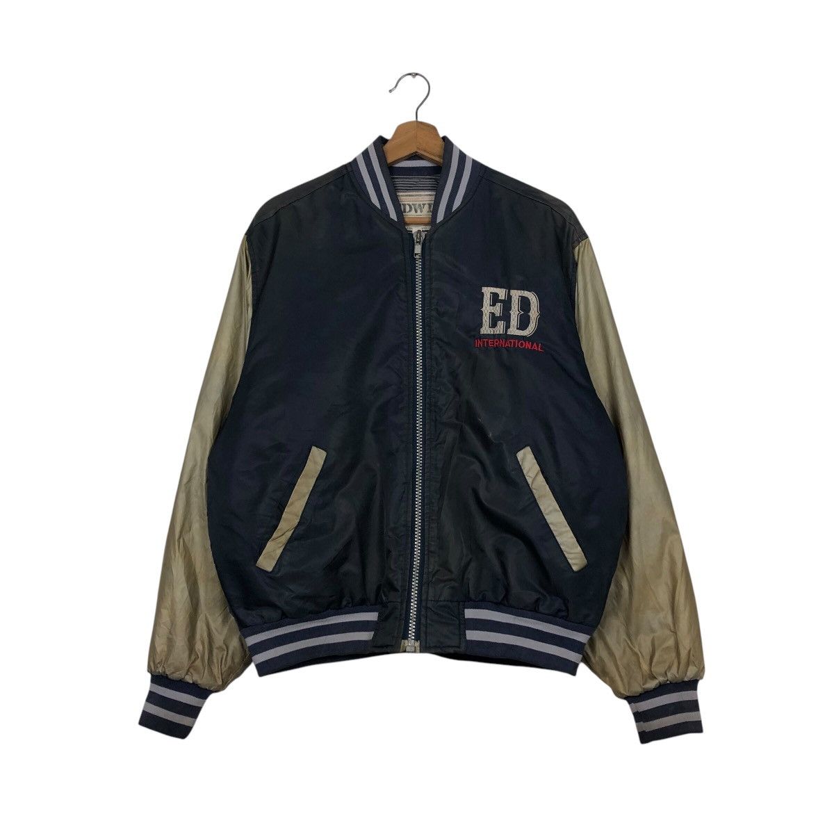 Edwin 📌Vintage Bomber Jacket Jumper Edwin Big Logo Issey Miyake Size US M / EU 48-50 / 2 - 3 Thumbnail