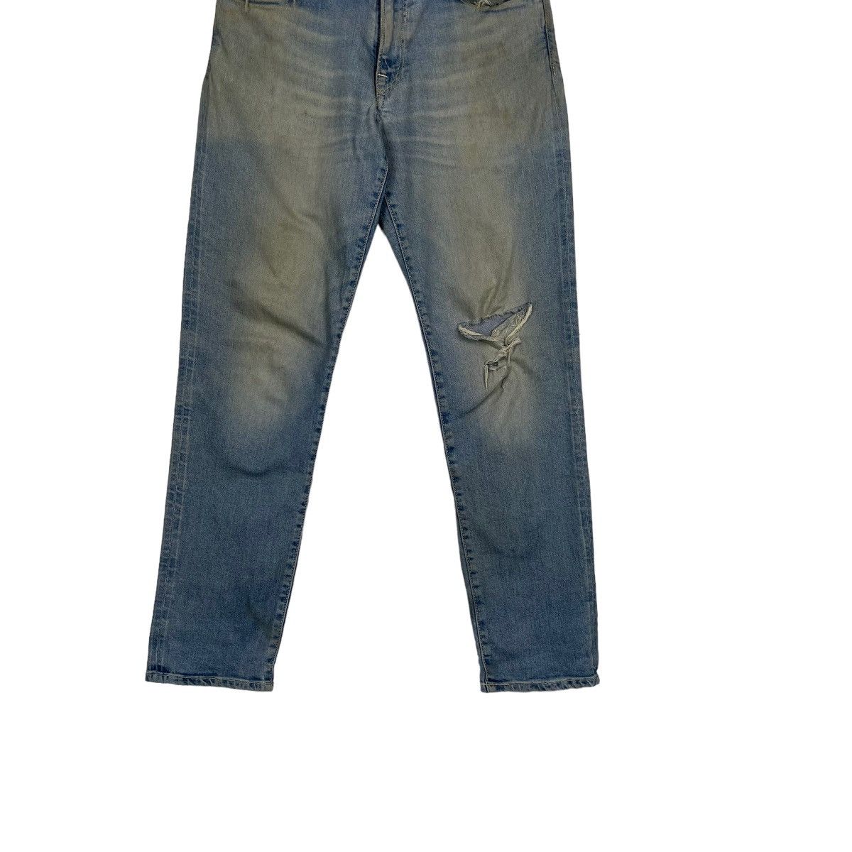 Spellbound 🔥 SPELLBOUND DYED BROKEN DISTRESSED DENIM JEANS Size US 30 / EU 46 - 5 Thumbnail