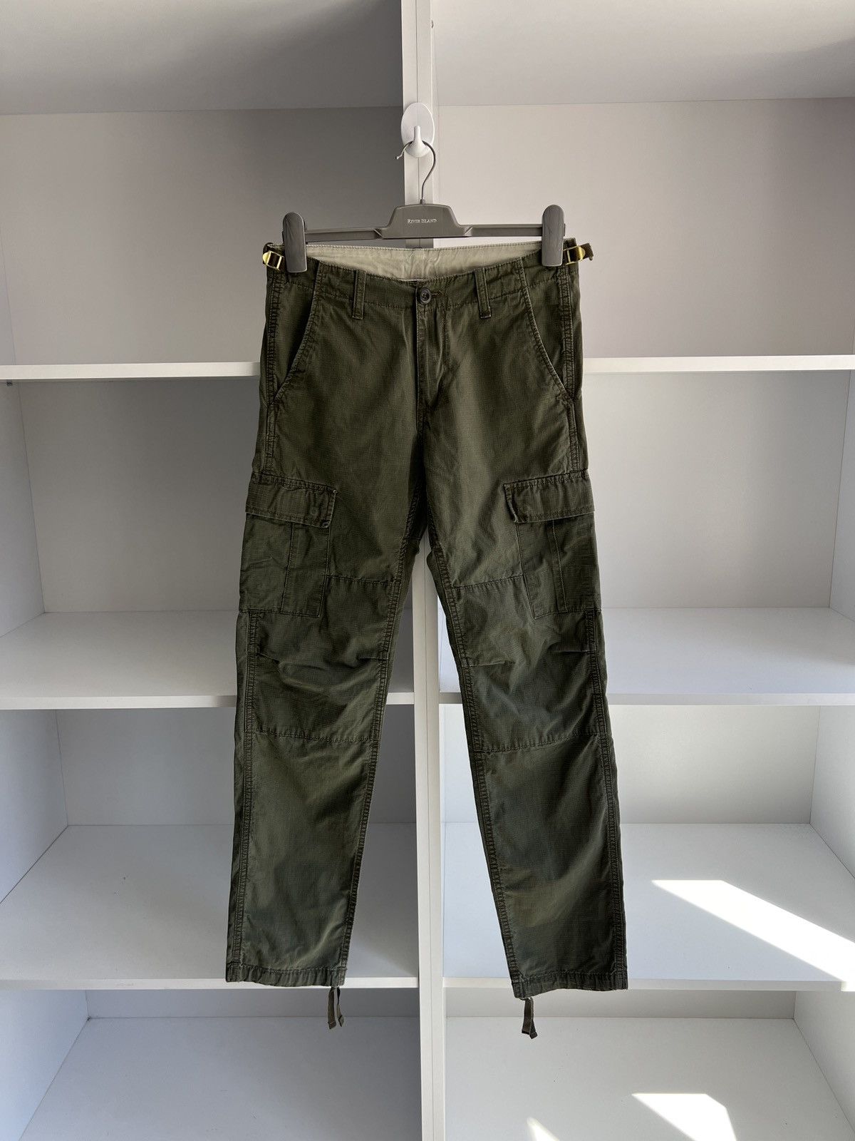 Carhartt × Vintage Carhartt Khaki Cargo pants Size US 28 / EU 44 - 4 Thumbnail