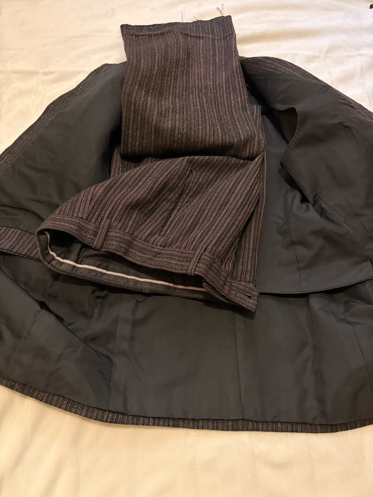 Yves Saint Laurent Yves Saint Laurent Three-Piece Suit Size 36S - 5 Thumbnail