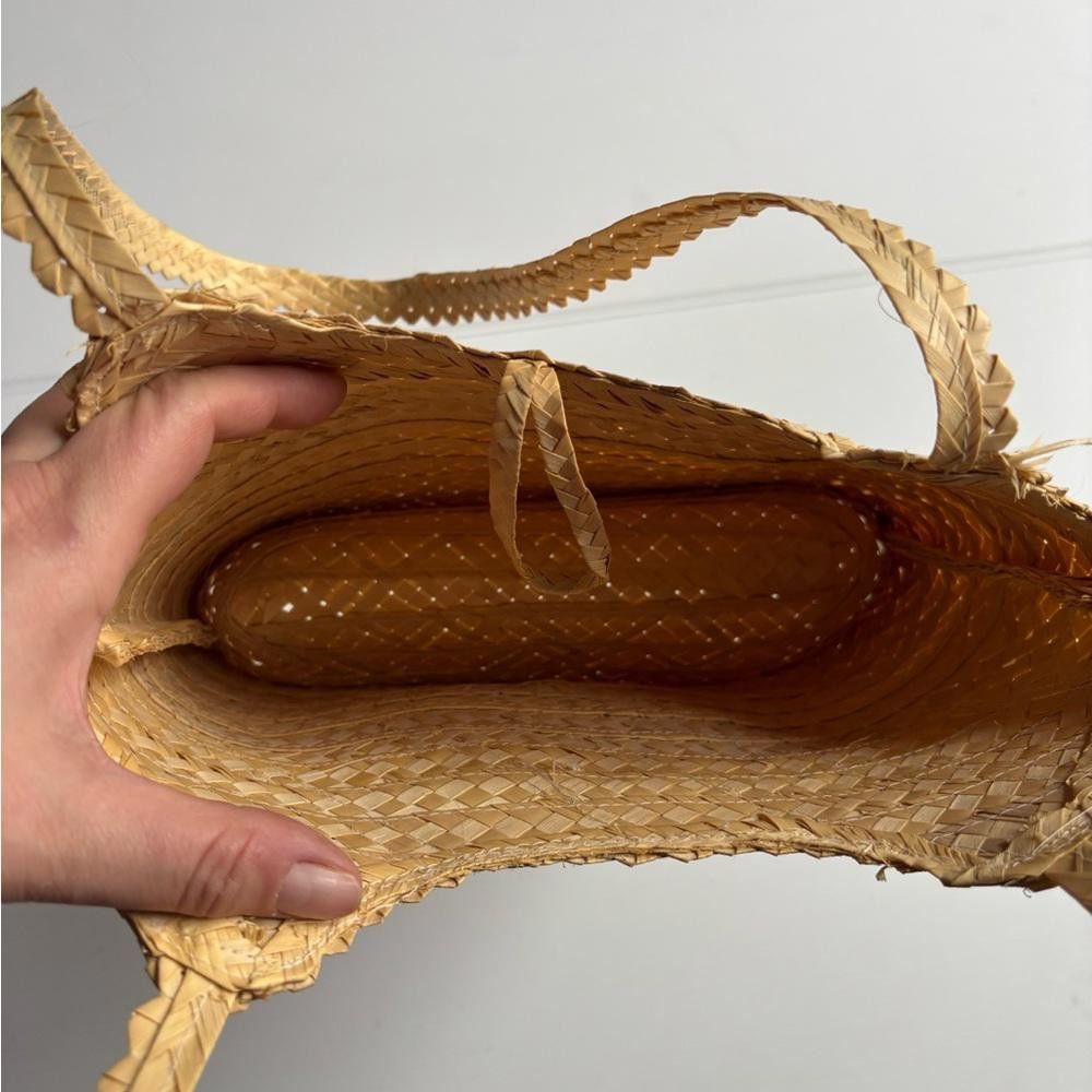 Designer Vintage Hawaiian Handmade Woven Handbag 9x7 Inches Size ONE SIZE - 5 Thumbnail