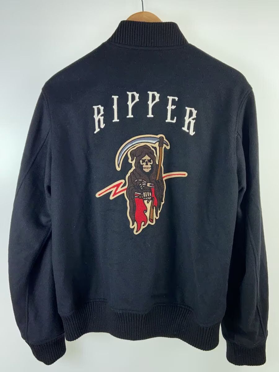 Hysteric Glamour Hysteric Glamour Wool Stadium Jacket Black Size US L / EU 52-54 / 3 - 2 Thumbnail