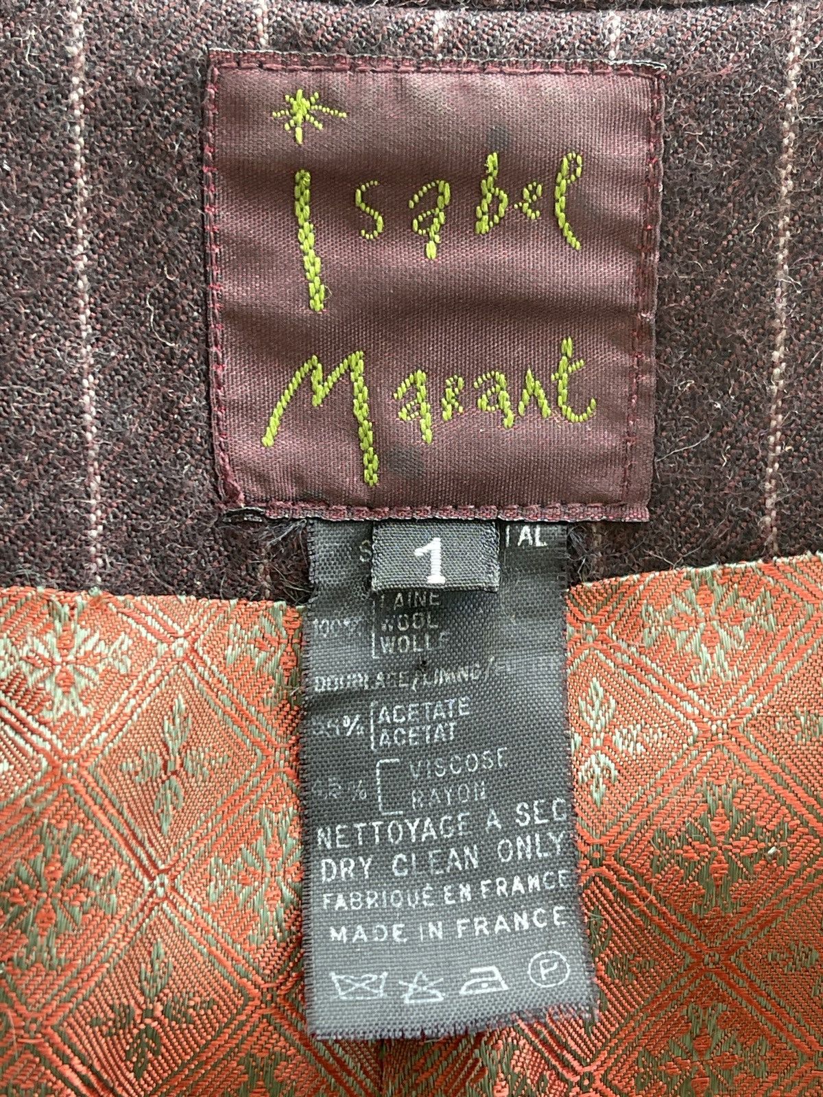 Isabel Marant Isabel Marant Pinstripe Coat Size S / US 4 / IT 40 - 9 Thumbnail