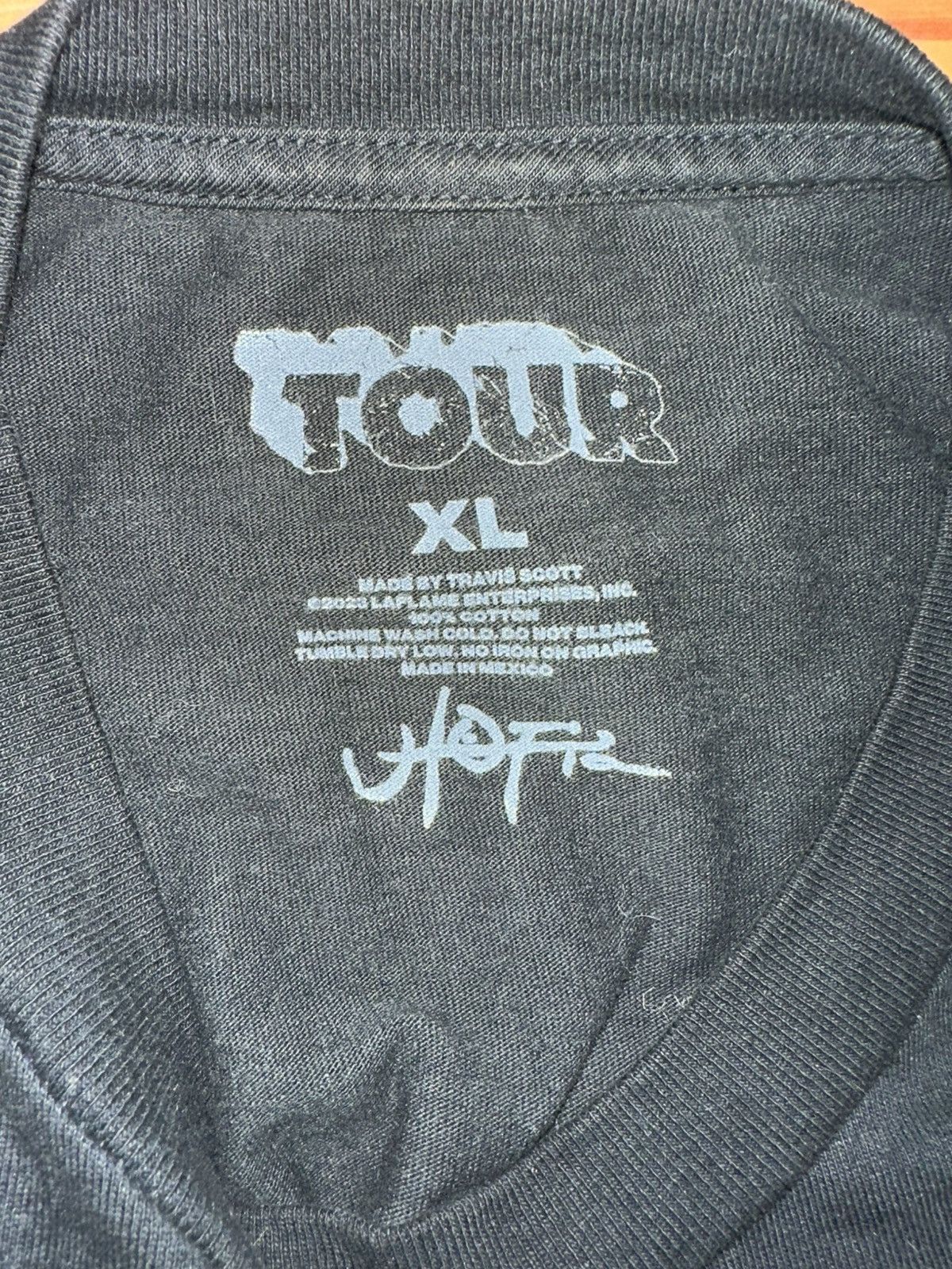 Travis Scott Travis Scott utopia tour T-shirt Size US XL / EU 56 / 4 - 6 Thumbnail