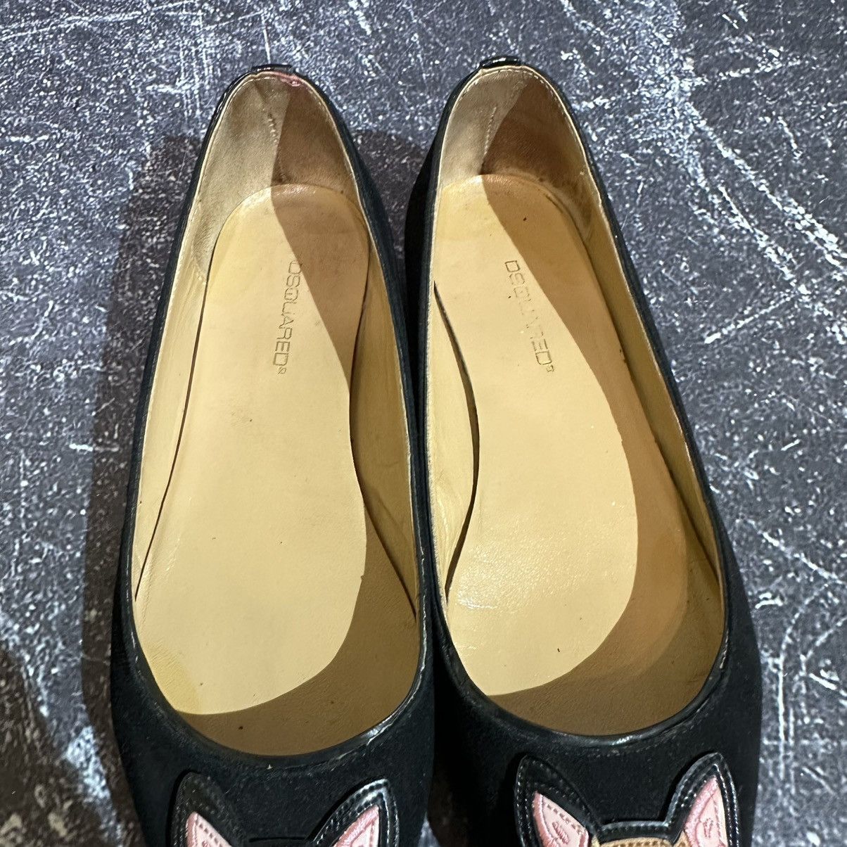 Dsquared2 DSQUARED2 - Women’s Suede Ballet Flats Size 38 Size US 8 / IT 38 - 10 Thumbnail