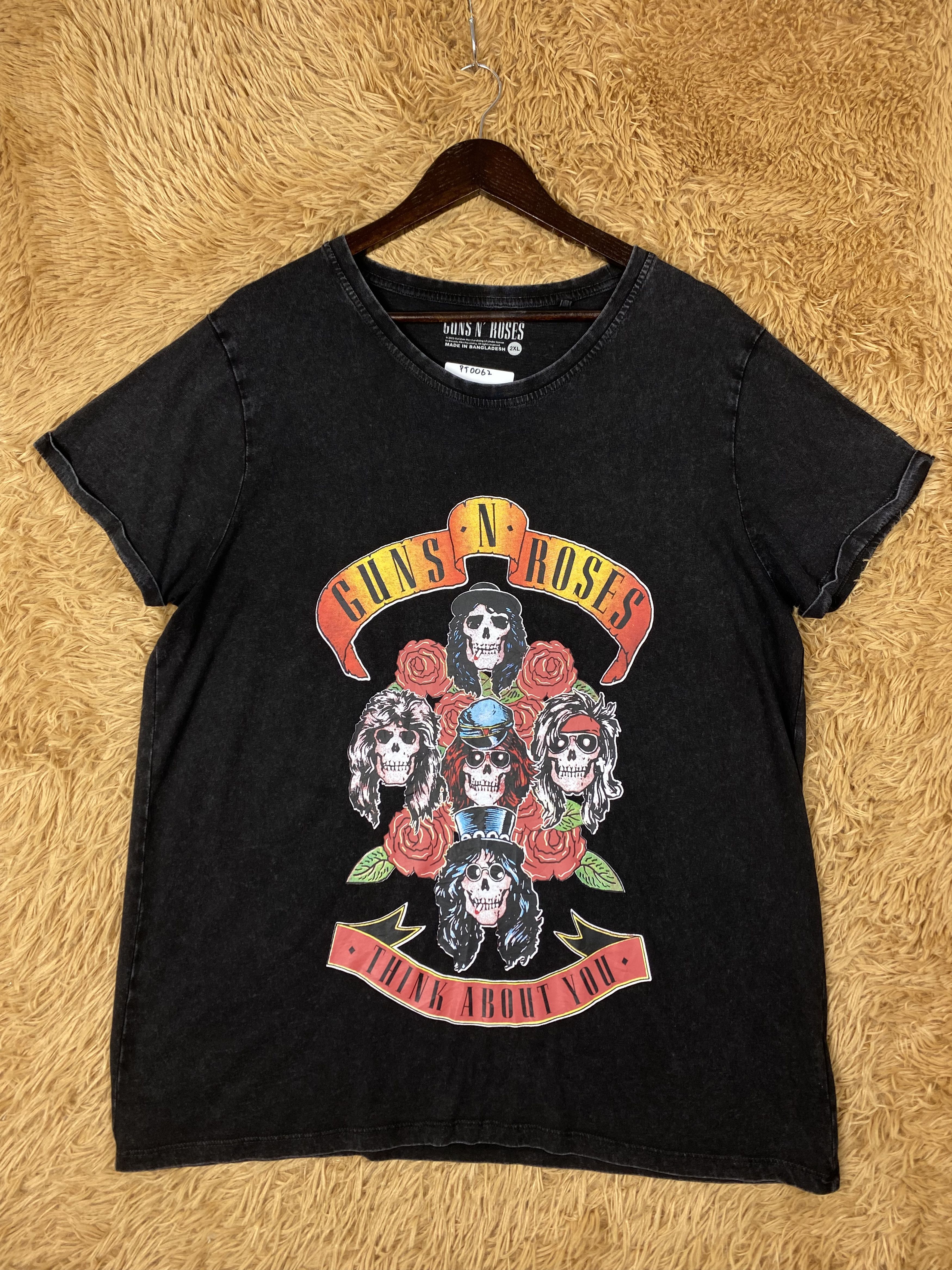 Guns N' Roses Vintage Guns n' Roses Short Sleeve T-Shirts PT0062 Size US XXL / EU 58 / 5 - 1 Thumbnail