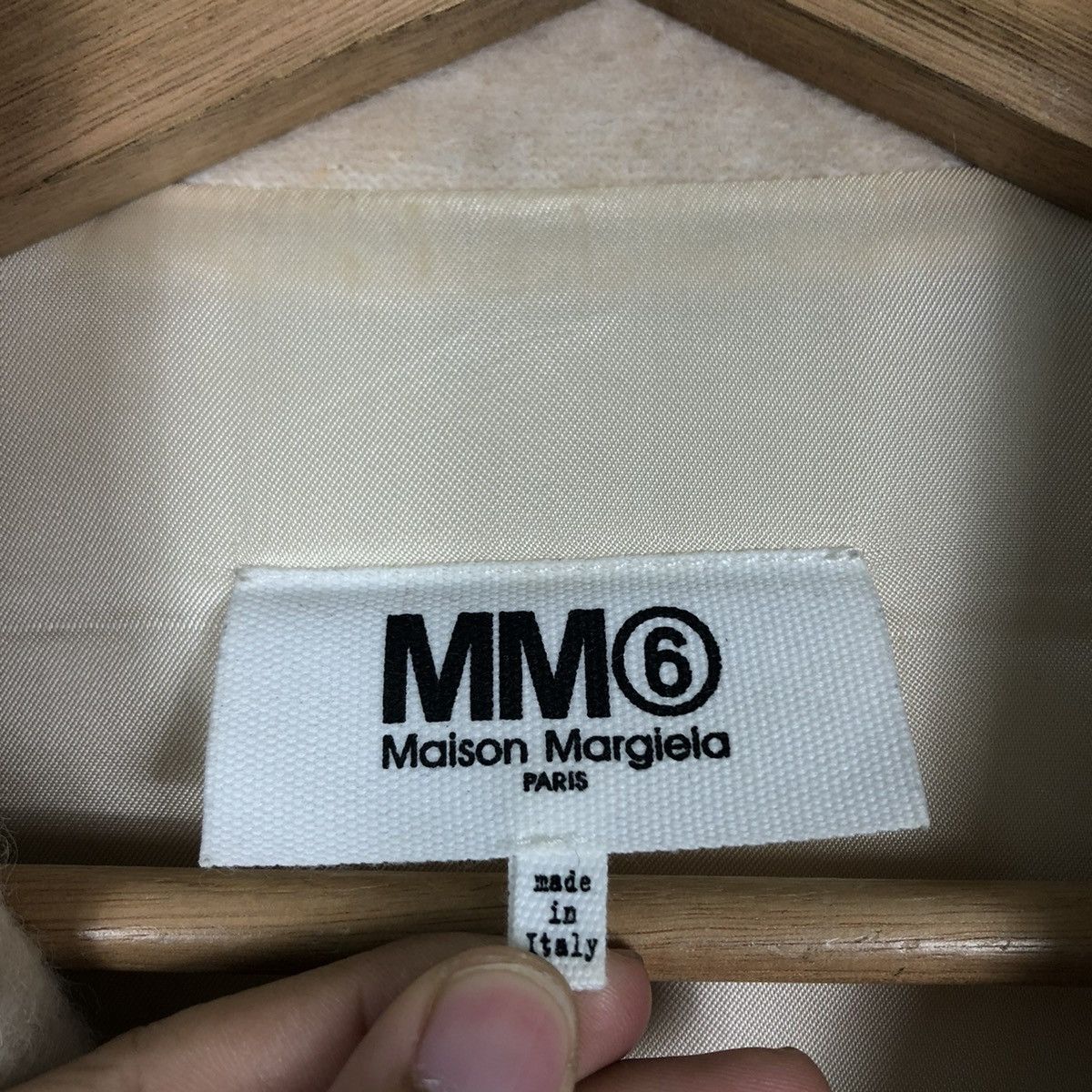 Maison Margiela 🔥MM6 A/W 2016 Mohair Wool Double Breast Jacket Faux Fur Size M / US 6-8 / IT 42-44 - 11 Thumbnail