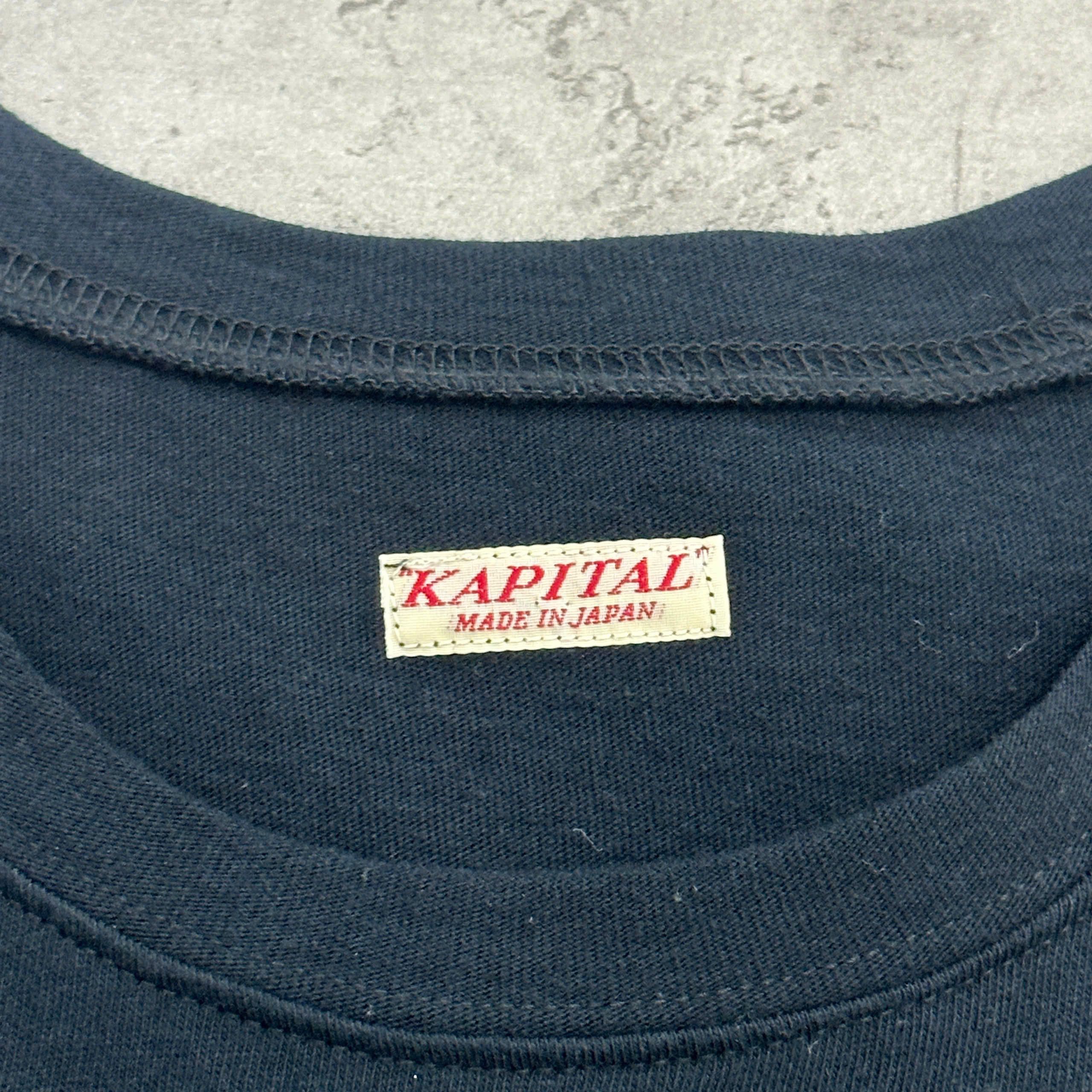 Kapital KAPITAL SMILEY GREEN BLACK T SHIRT Size S / US 4 / IT 40 - 5 Thumbnail