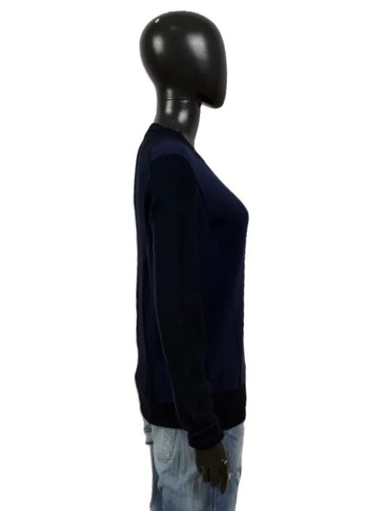 Etro Etro Maglione Blu Nero Lana Donna L Size L / US 10 / IT 46 - 2 Thumbnail