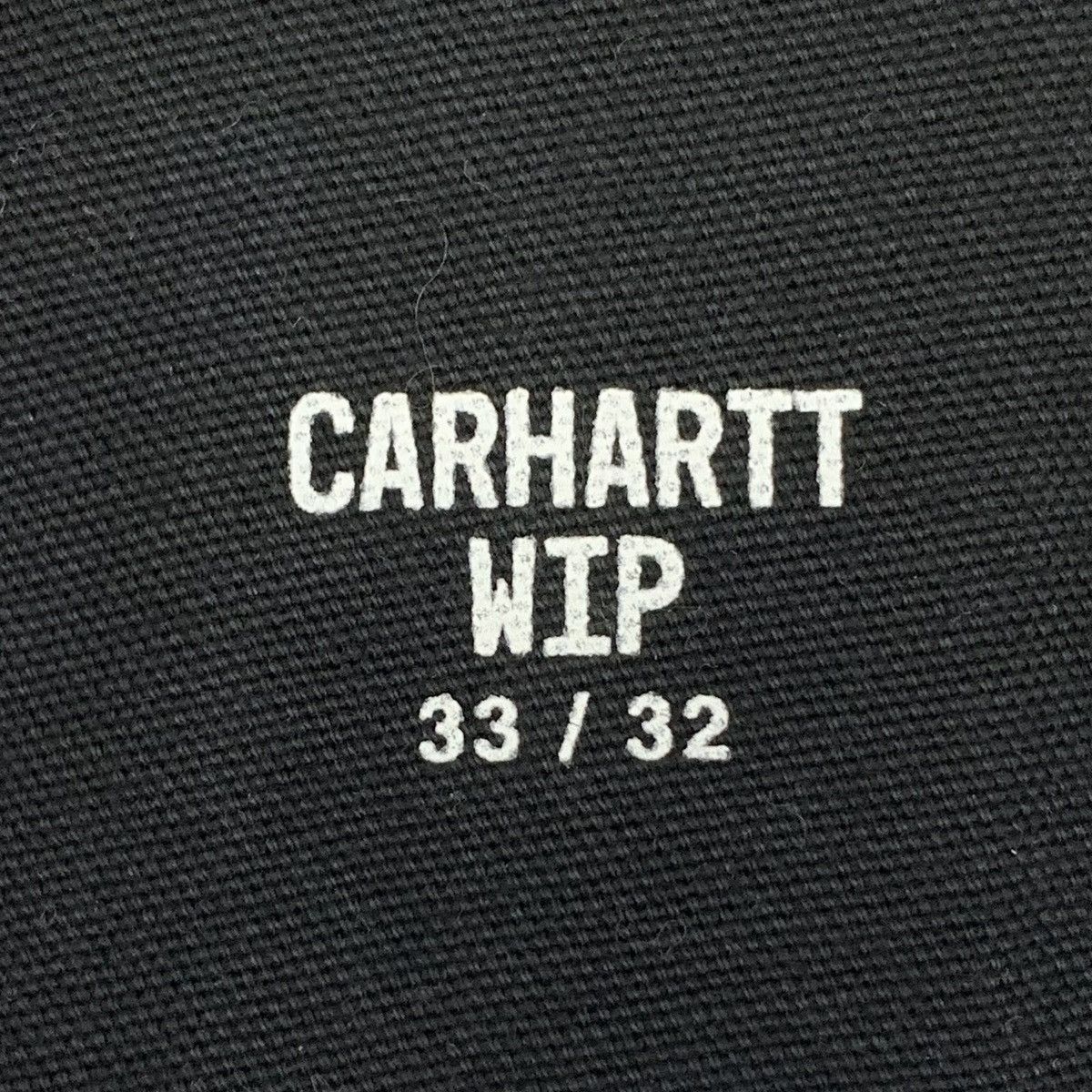Carhartt Carhartt Black Cotton Overalls Denim Pants K26WX Size 33" - 7 Thumbnail