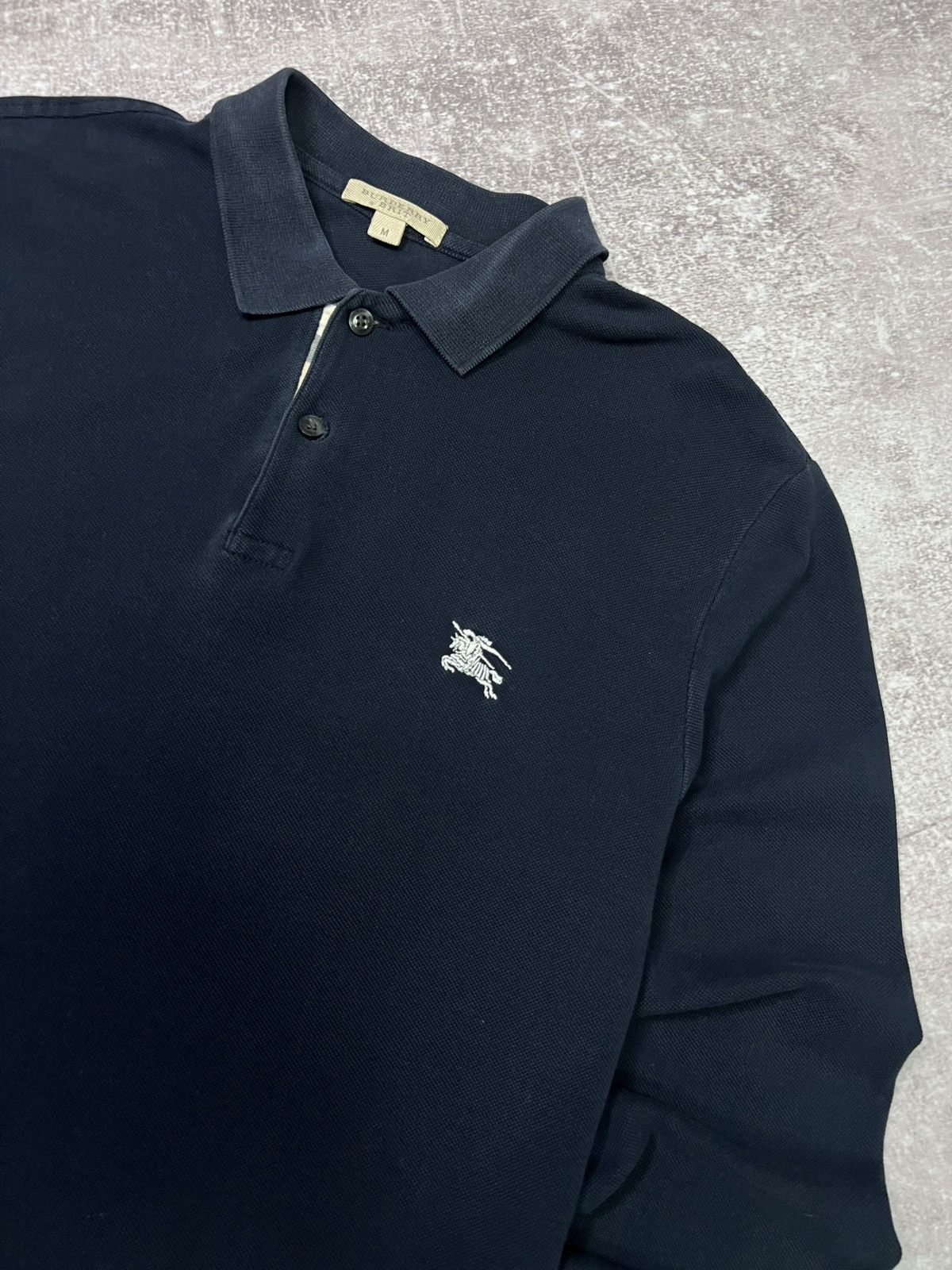 Burberry Burberry long Sleeve Polo Size M Size US M / EU 48-50 / 2 - 3 Thumbnail