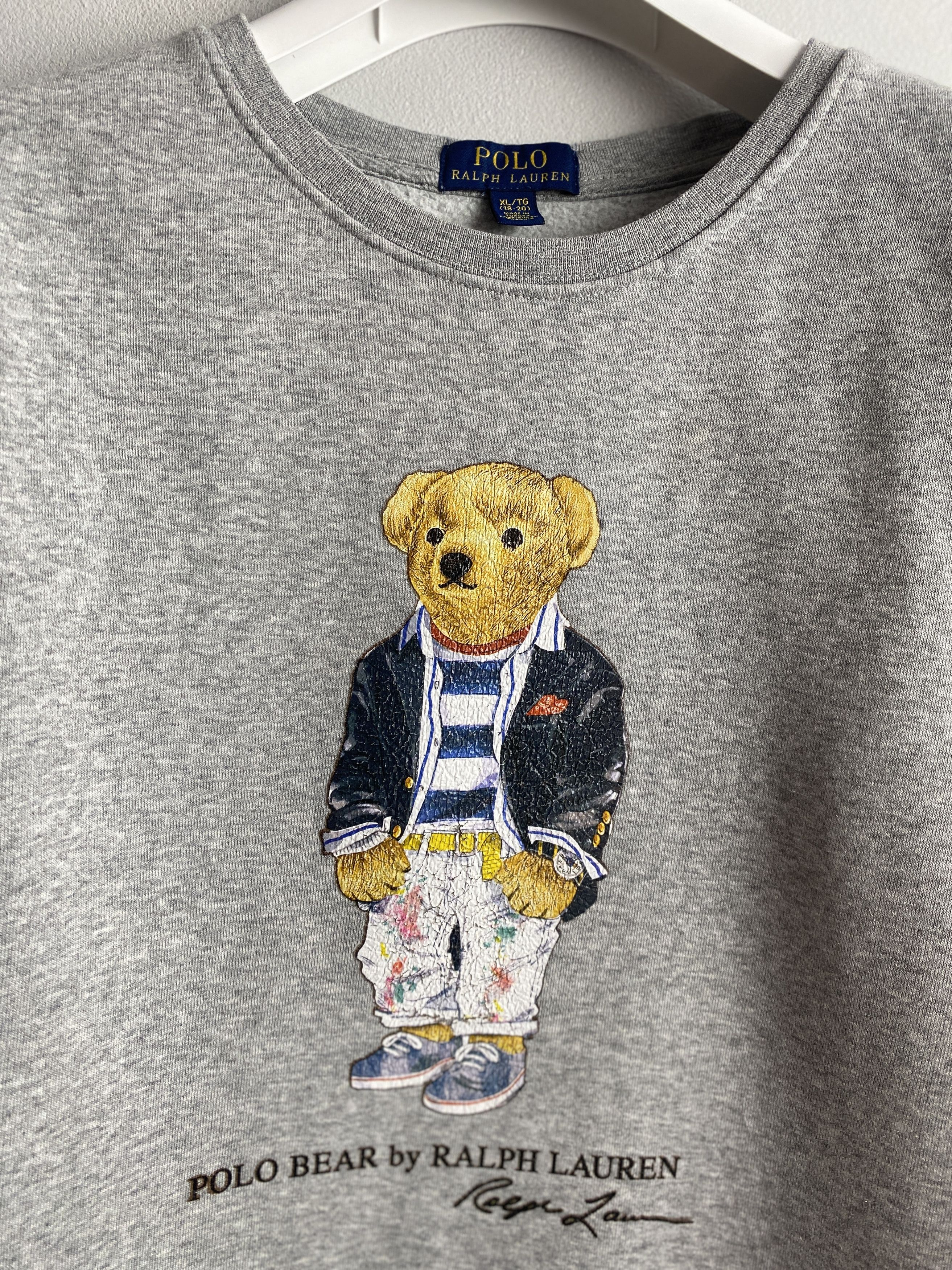 Polo Ralph Lauren Polo Ralph Lauren polo bear sweatshirt crewneck Size US S / EU 44-46 / 1 - 2 Thumbnail