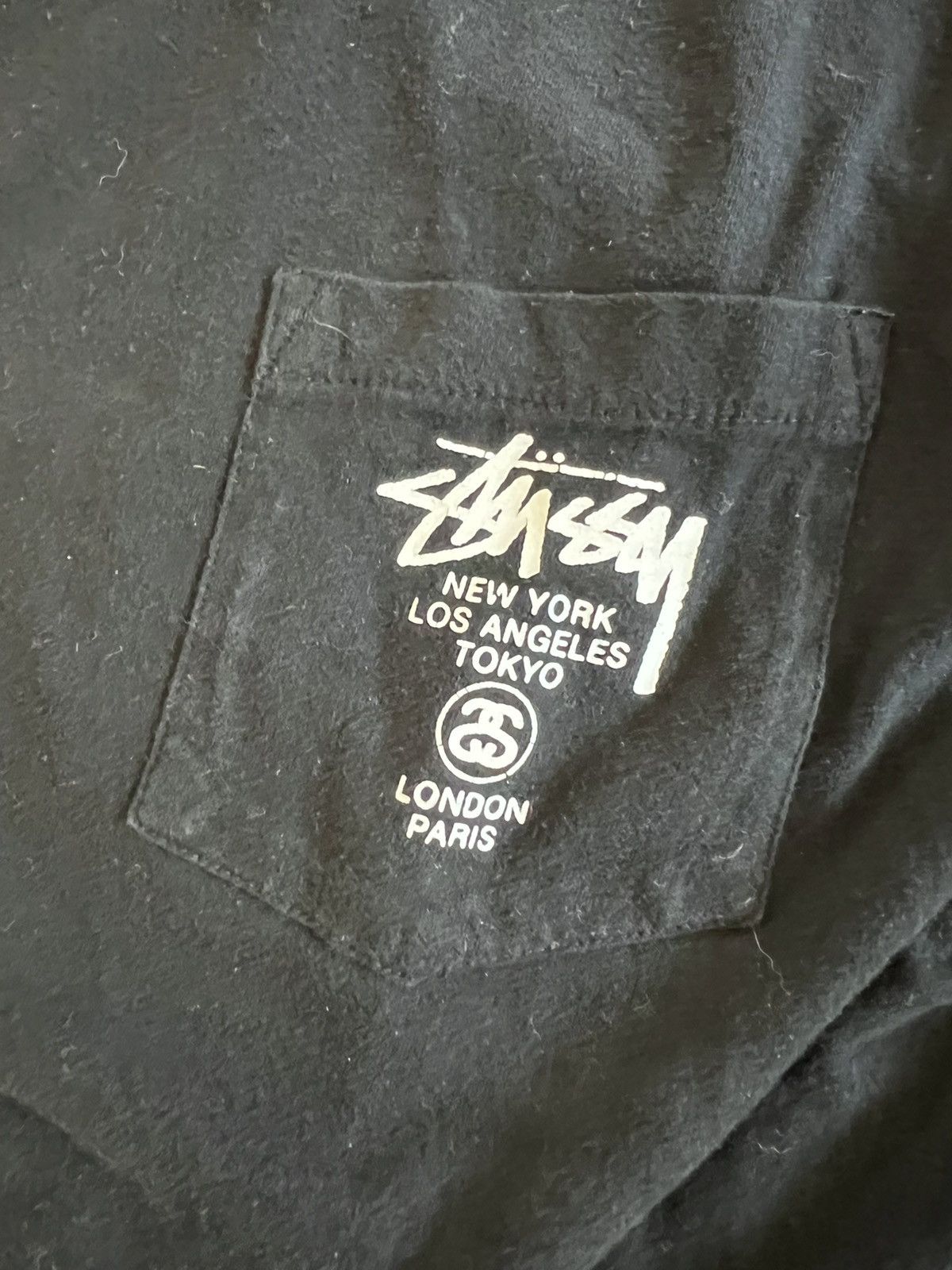 Stussy (3) Stussy long sleeve shirts (black, gray, blue) Size US S / EU 44-46 / 1 - 6 Thumbnail