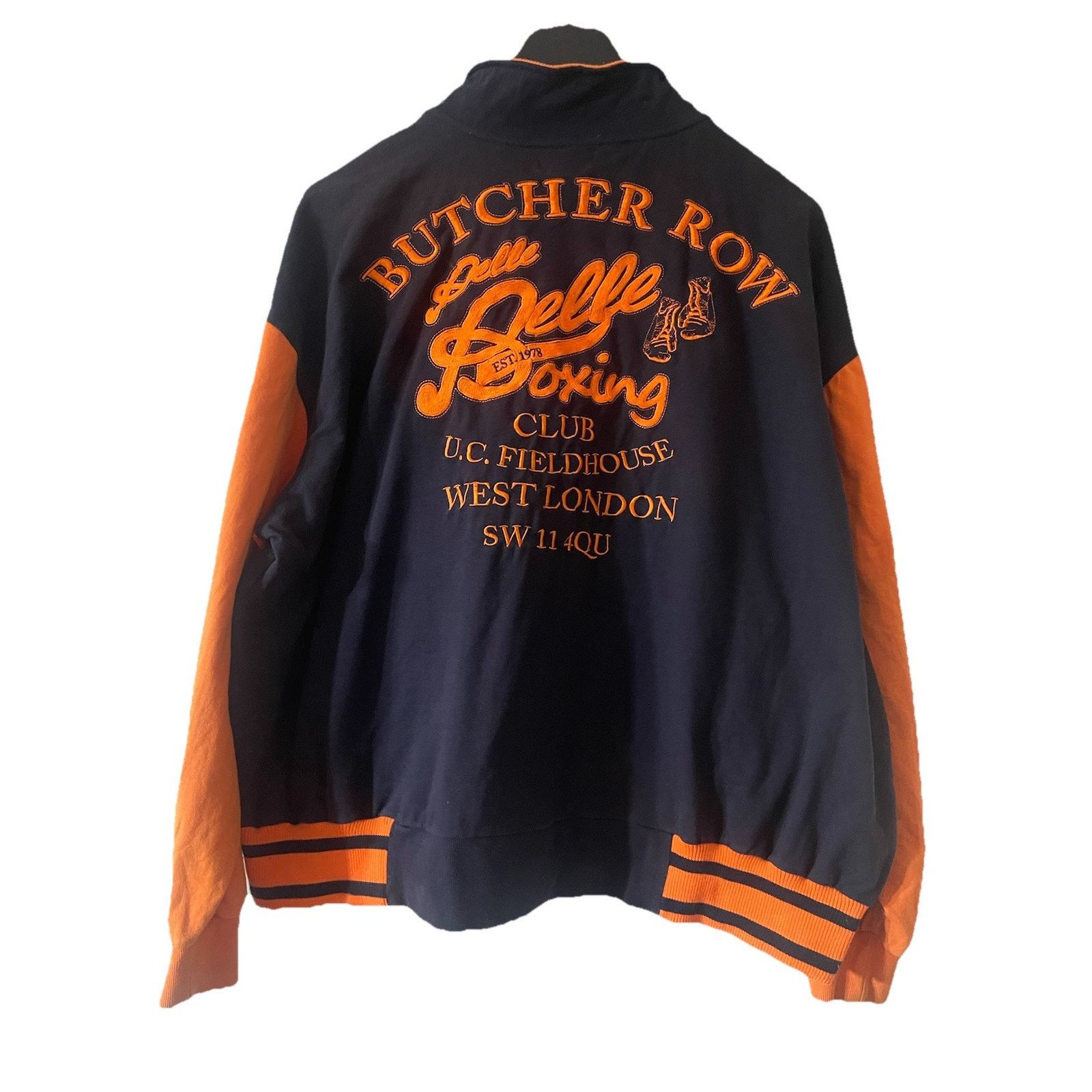 Pelle Pelle RARE Pelle Pelle Butcher Row Boxing Club Varsity Jacket Size US XXL / EU 58 / 5 - 2 Thumbnail