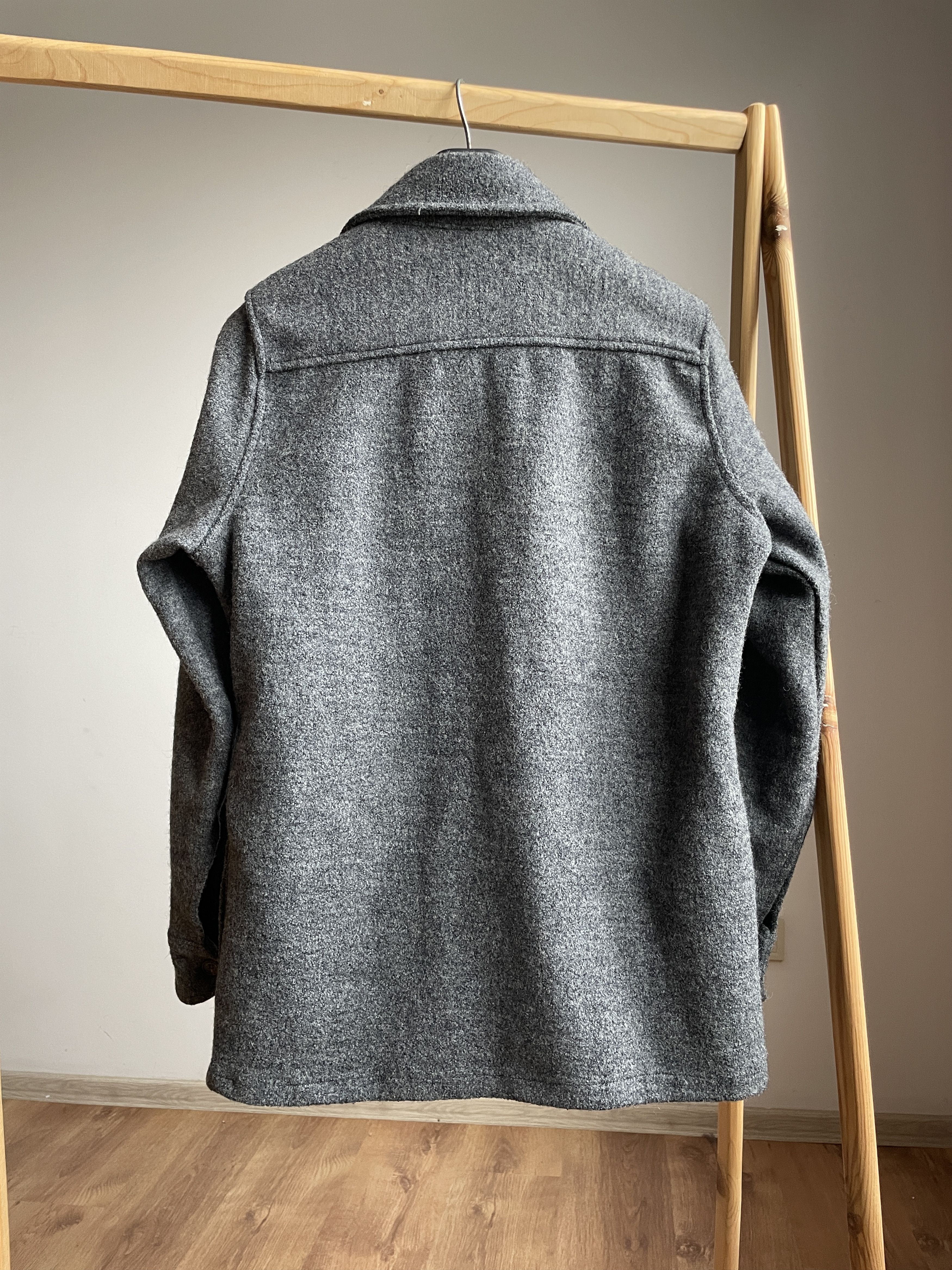 Percival Percival Wellington 4 Pocket Wool Blend Overshirt Size M Size US M / EU 48-50 / 2 - 2 Thumbnail