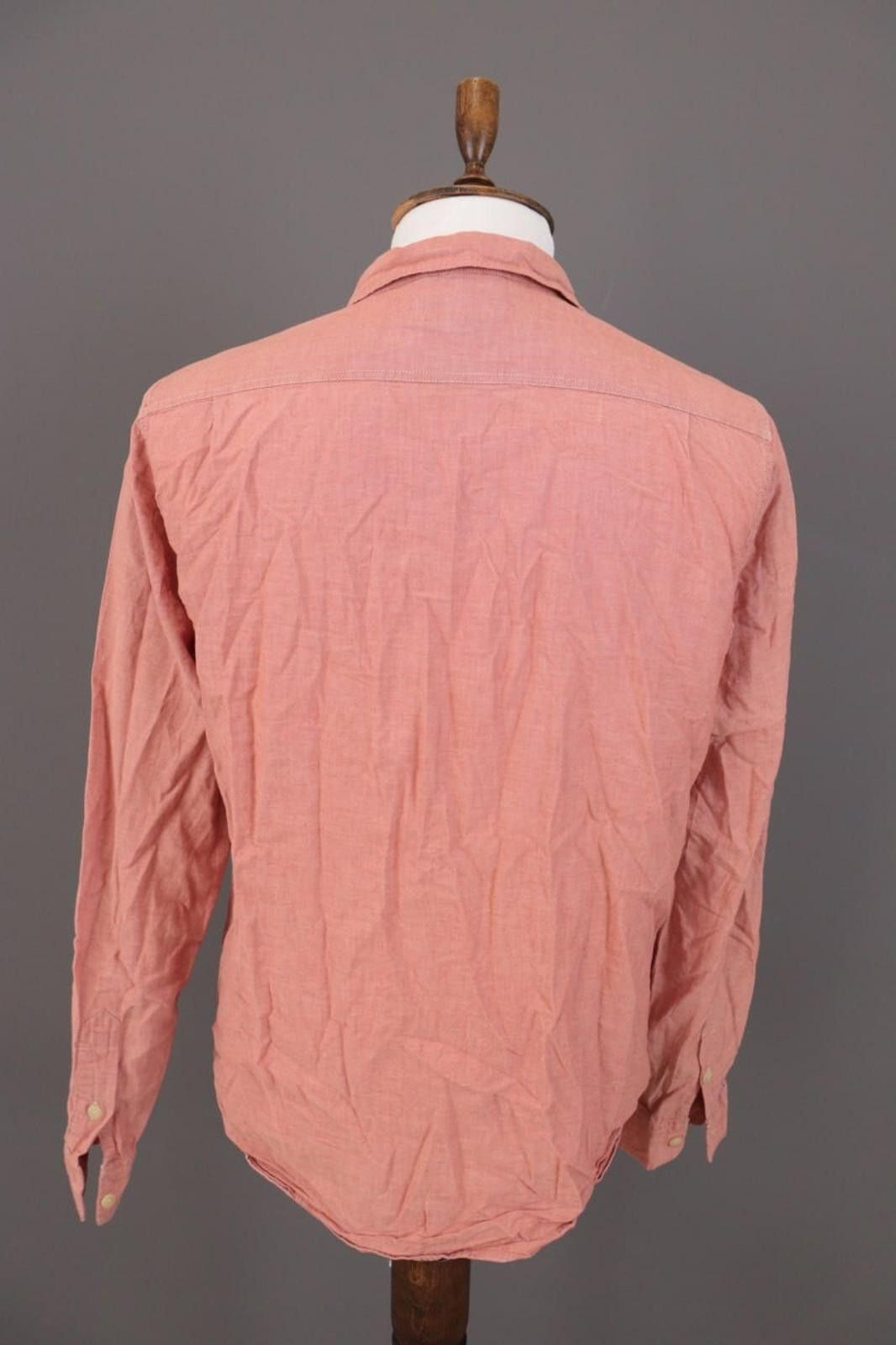 Denim & Supply Ralph Lauren Denim & Supply Ralph Lauren Peach Pockets Shirt Sz L Size US L / EU 52-54 / 3 - 9 Thumbnail
